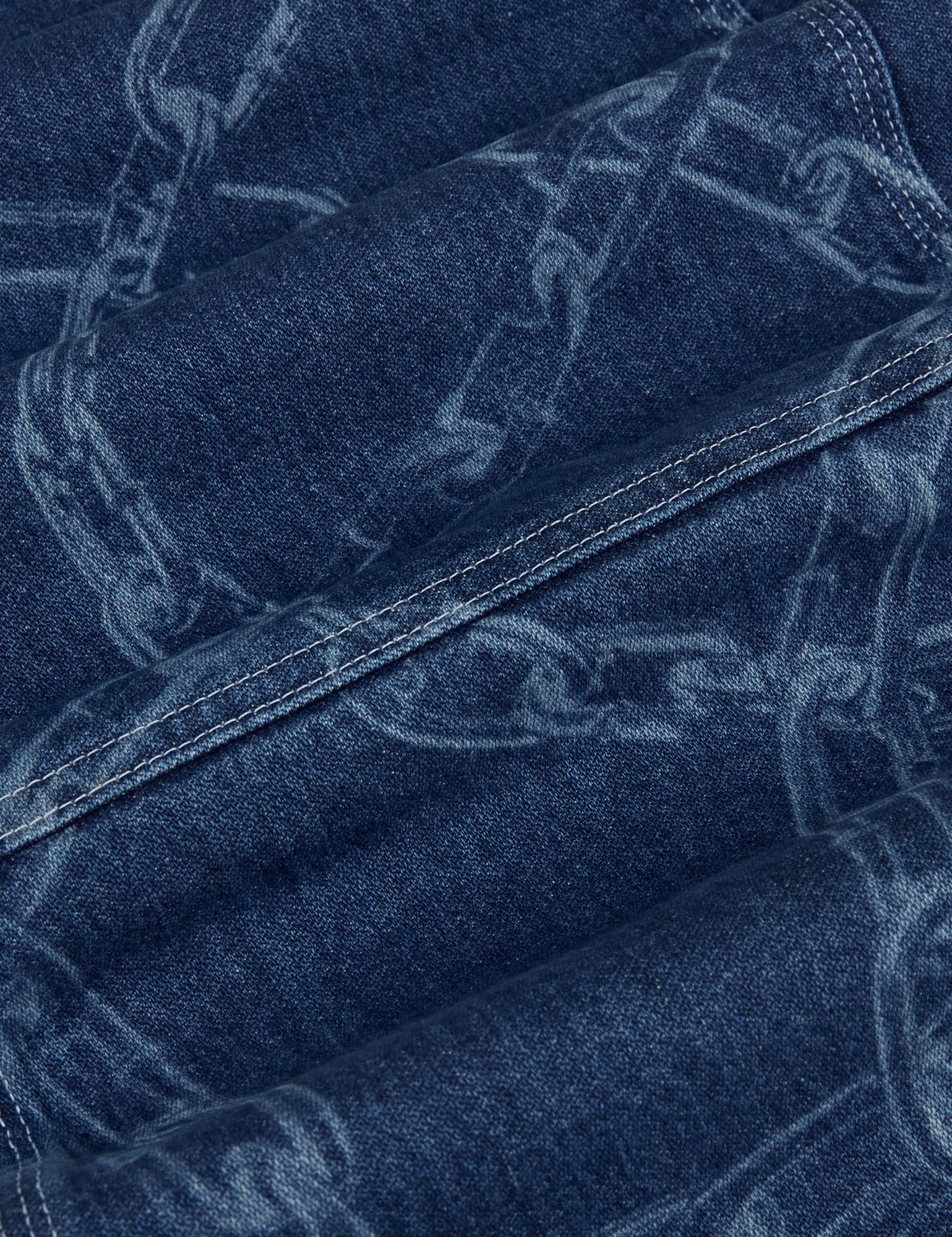 Carpenter Overalls - Chain Link *FINAL SALE* sold by Big Bud Press product image thumbnail 2