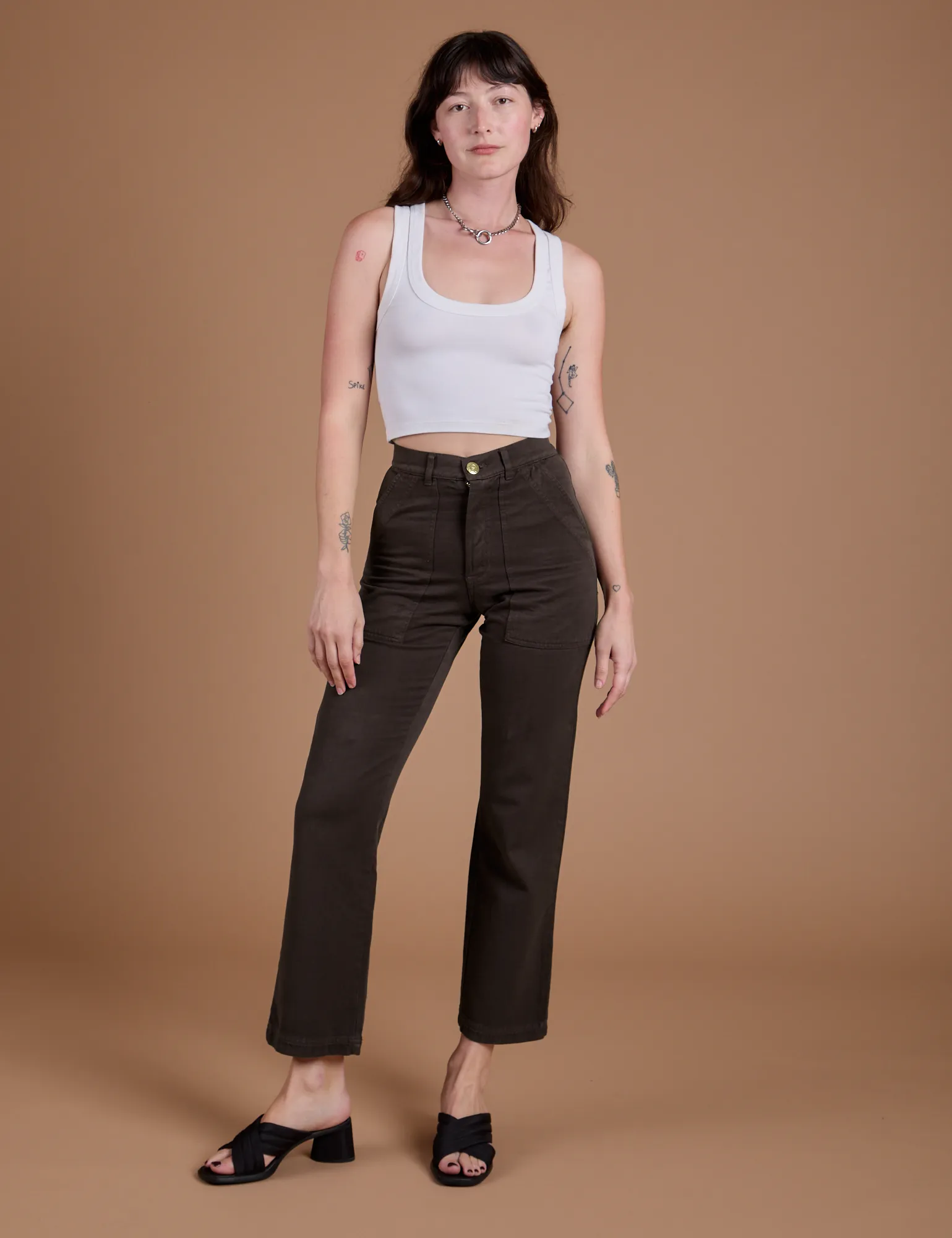 Organic Work Pants - Espresso Brown sold by Big Bud Press product image thumbnail 3