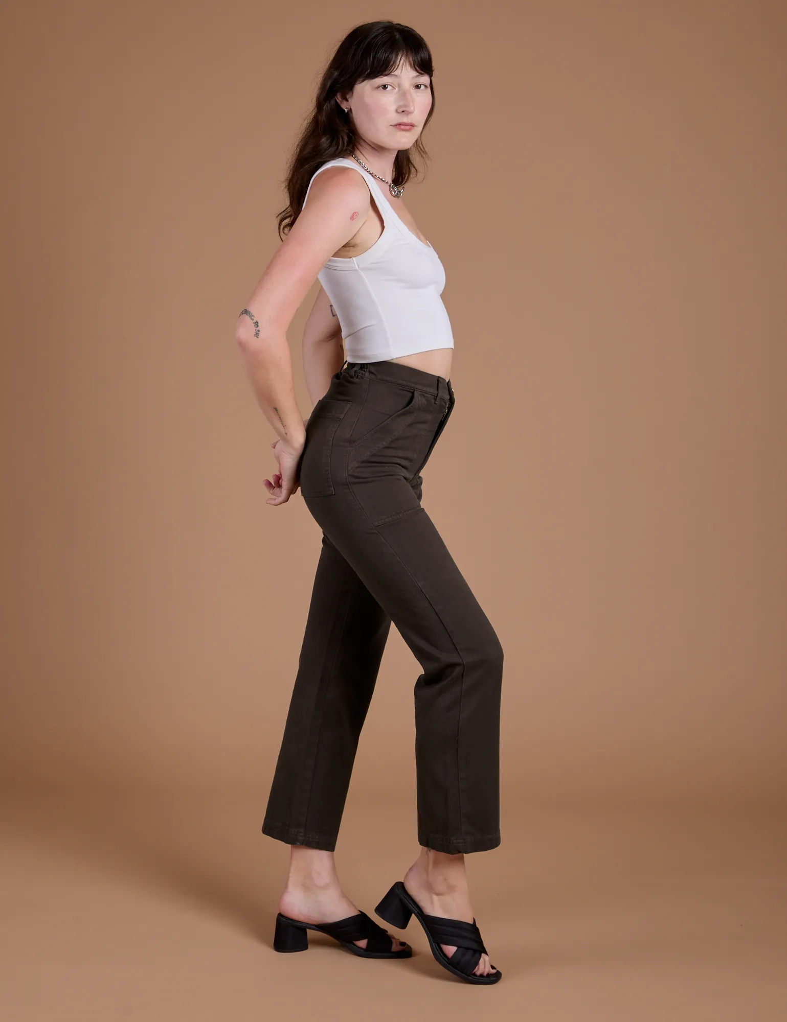Organic Work Pants - Espresso Brown sold by Big Bud Press product image thumbnail 5