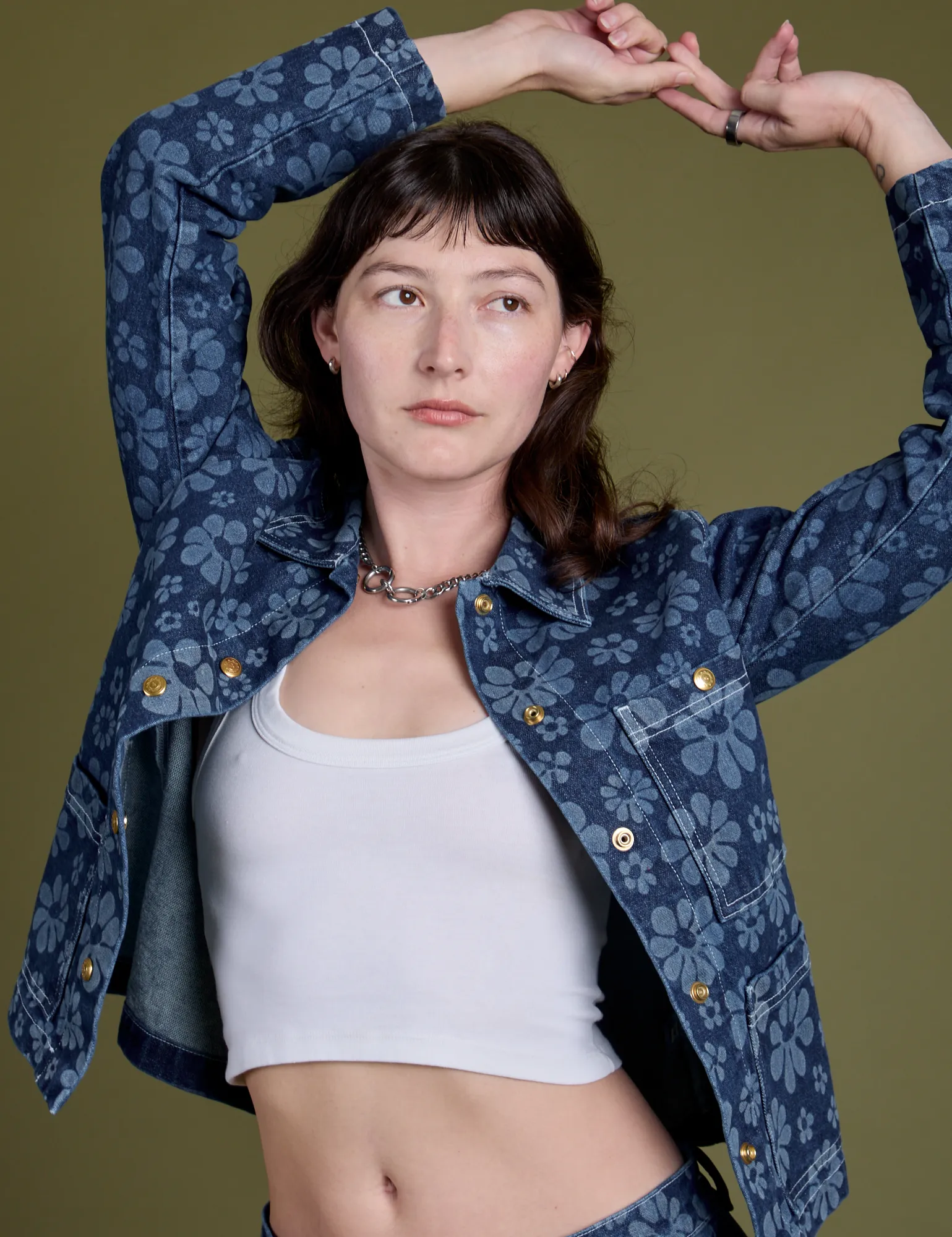 Lazy Daisy Denim Work Jacket *FINAL SALE* sold by Big Bud Press product image thumbnail 4