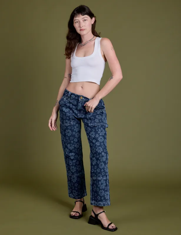Mid-Rise Carpenter Jeans - Lazy Daisy sold by Big Bud Press