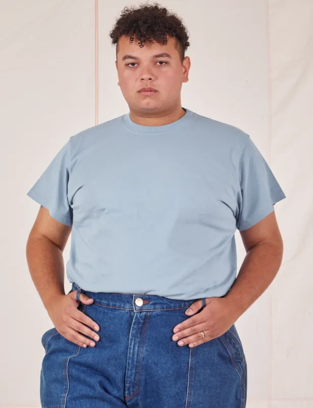 The Organic Vintage Tee - Periwinkle *FINAL SALE* sold by Big Bud Press