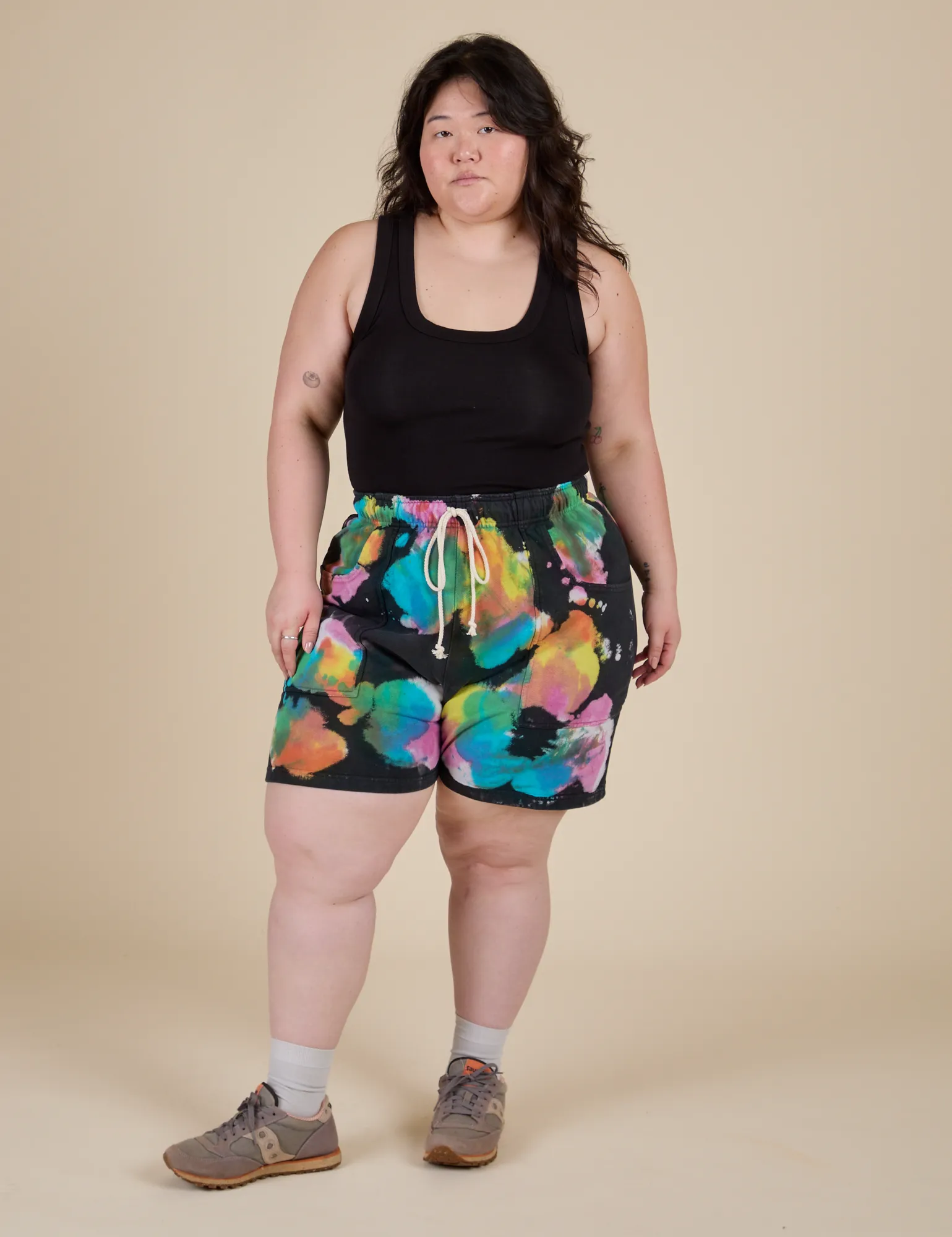 Heavyweight Sweat Shorts - Rainbow Magic Waters sold by Big Bud Press product image thumbnail 5