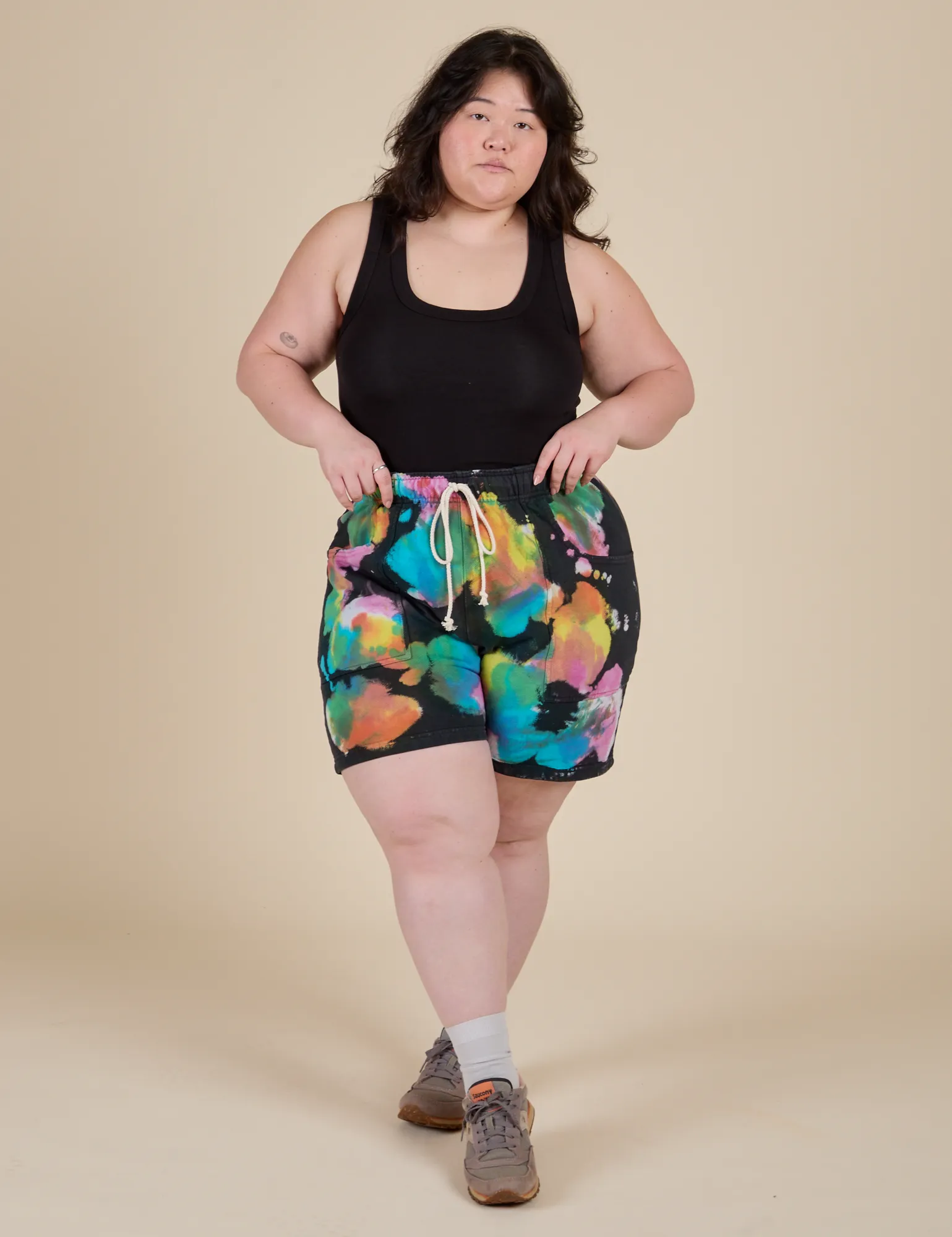 Heavyweight Sweat Shorts - Rainbow Magic Waters sold by Big Bud Press product image thumbnail 3