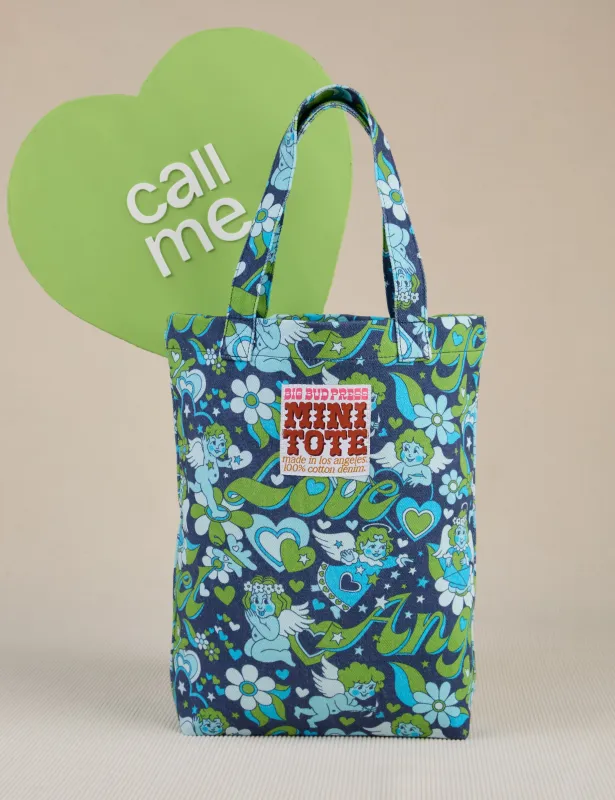 GWP - Angel Print Mini Tote sold by Big Bud Press