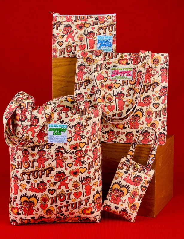 Hot Stuff Printed Bags sold by Big Bud Press