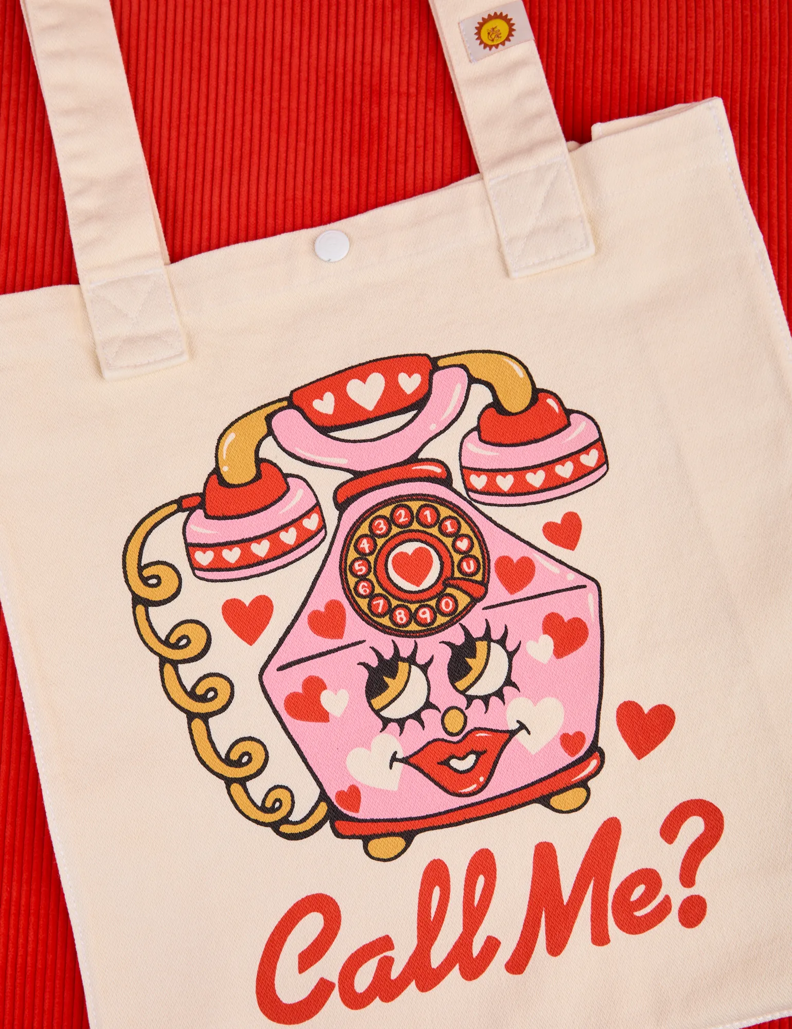Valentine's Shopper Tote sold by Big Bud Press product image thumbnail 3