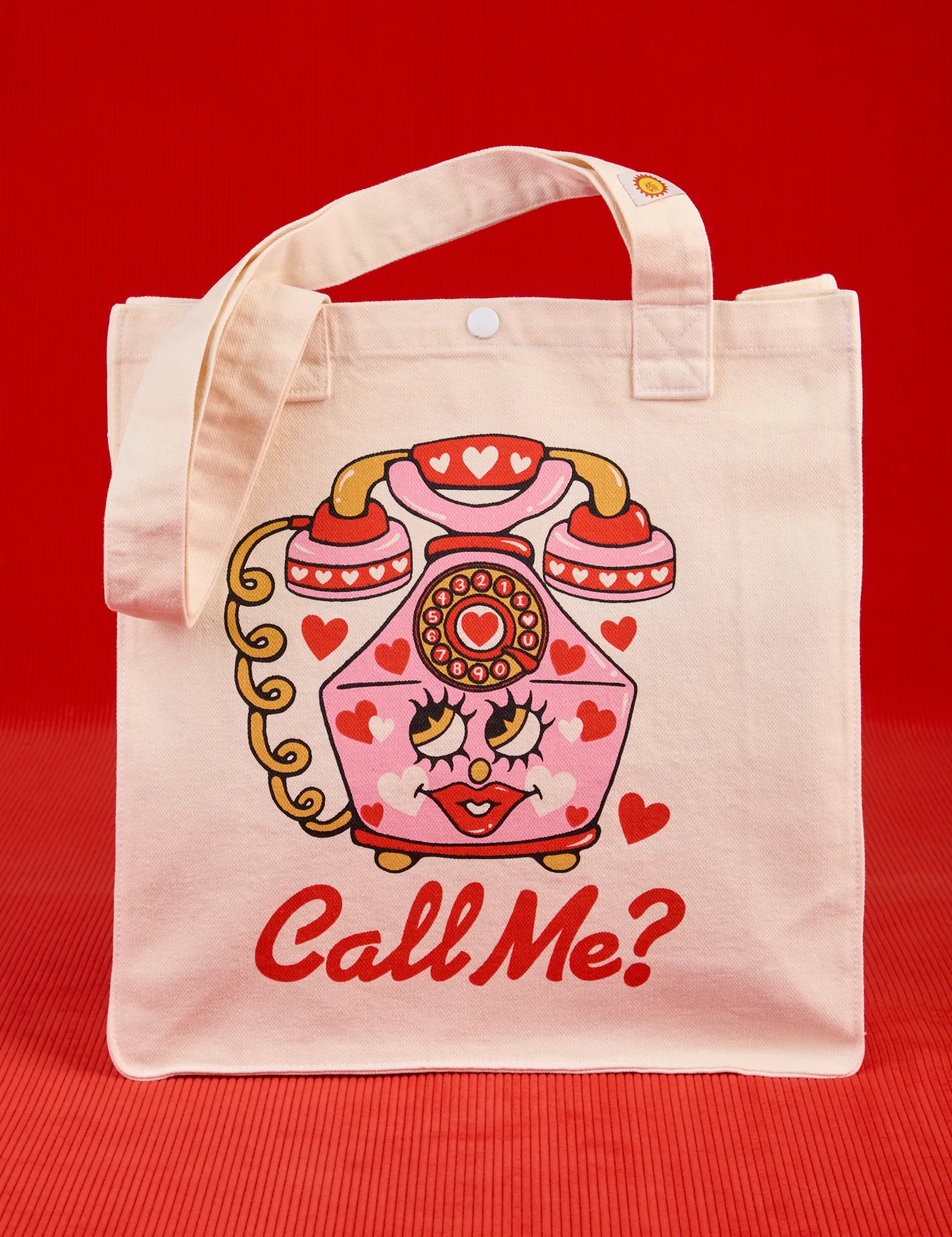 Valentine's Shopper Tote sold by Big Bud Press product image thumbnail 2