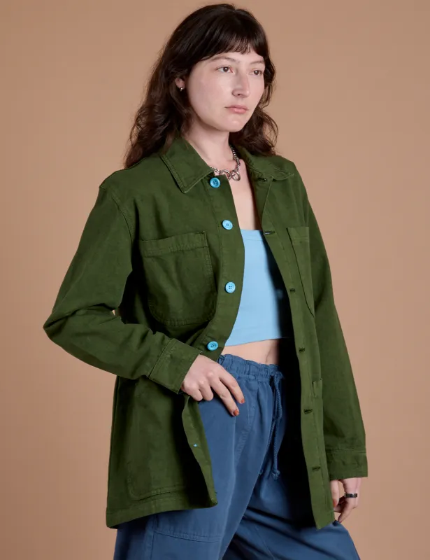 Ripstop Field Coat - Evergreen *FINAL SALE* made by Big Bud Press
