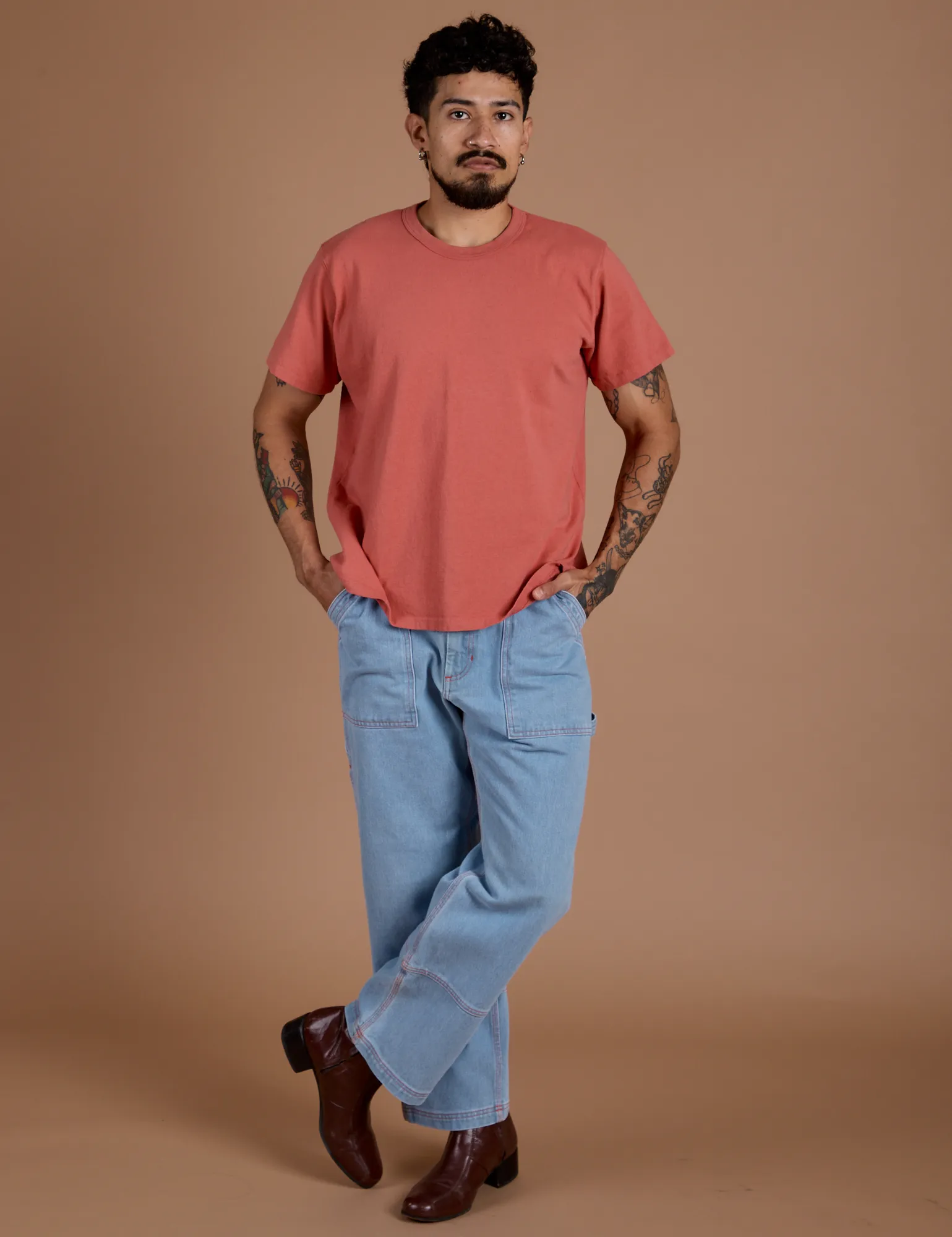 Burly Tee - Raspberry Sorbet sold by Big Bud Press product image thumbnail 3