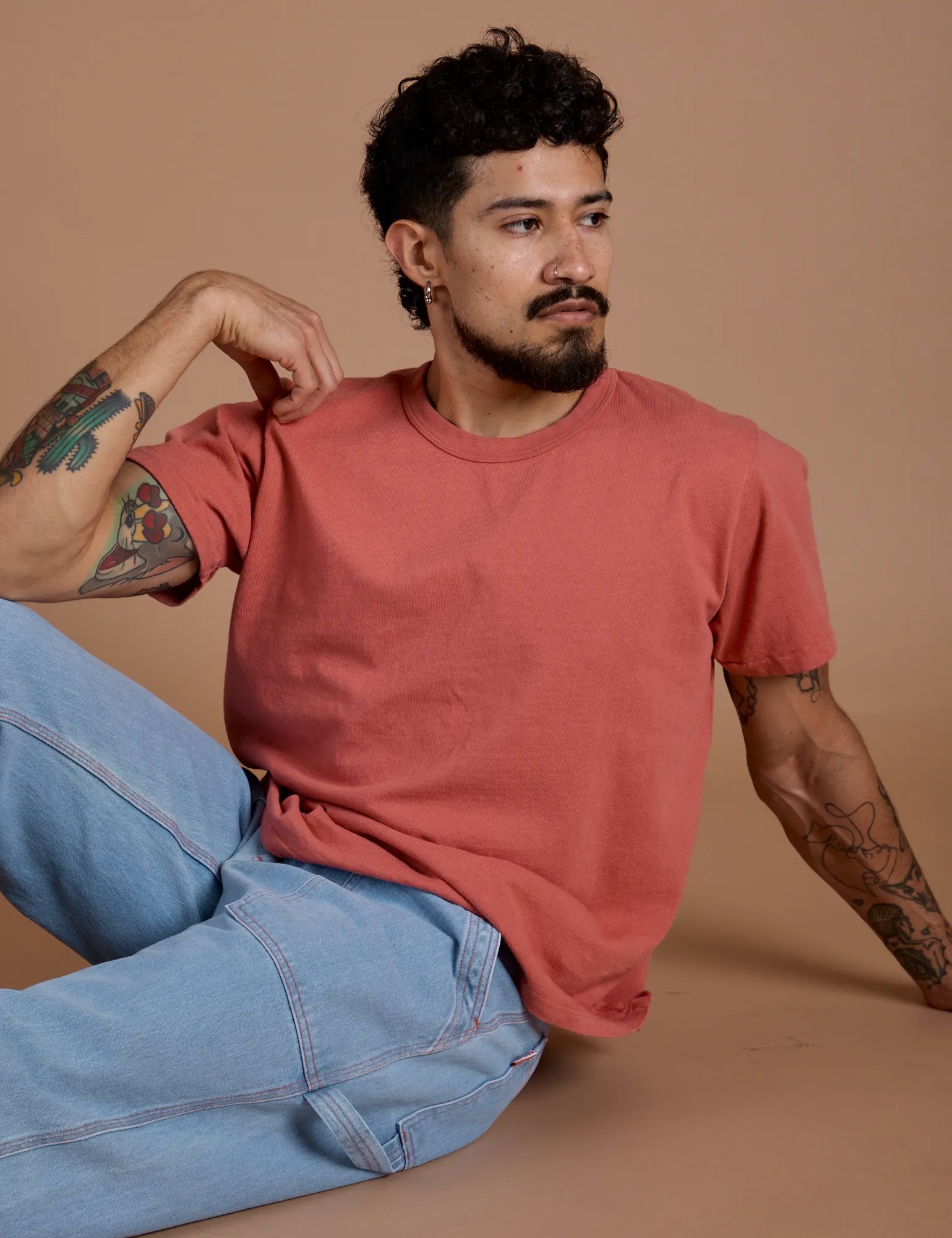 Burly Tee - Raspberry Sorbet sold by Big Bud Press