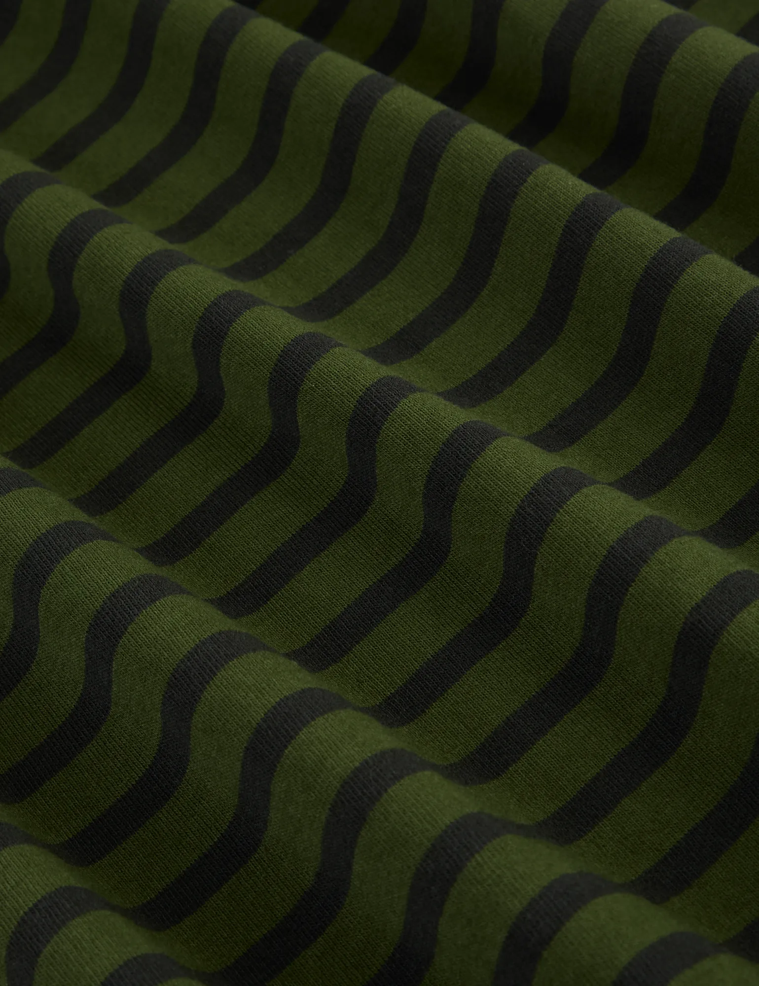 Long Sleeve Burly Tee - Evergreen/Black Stripe sold by Big Bud Press product image thumbnail 2