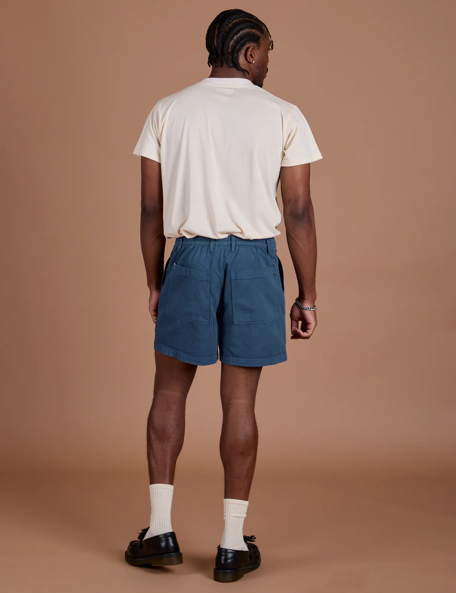 Classic Work Shorts - French Blue sold by Big Bud Press product image thumbnail 5