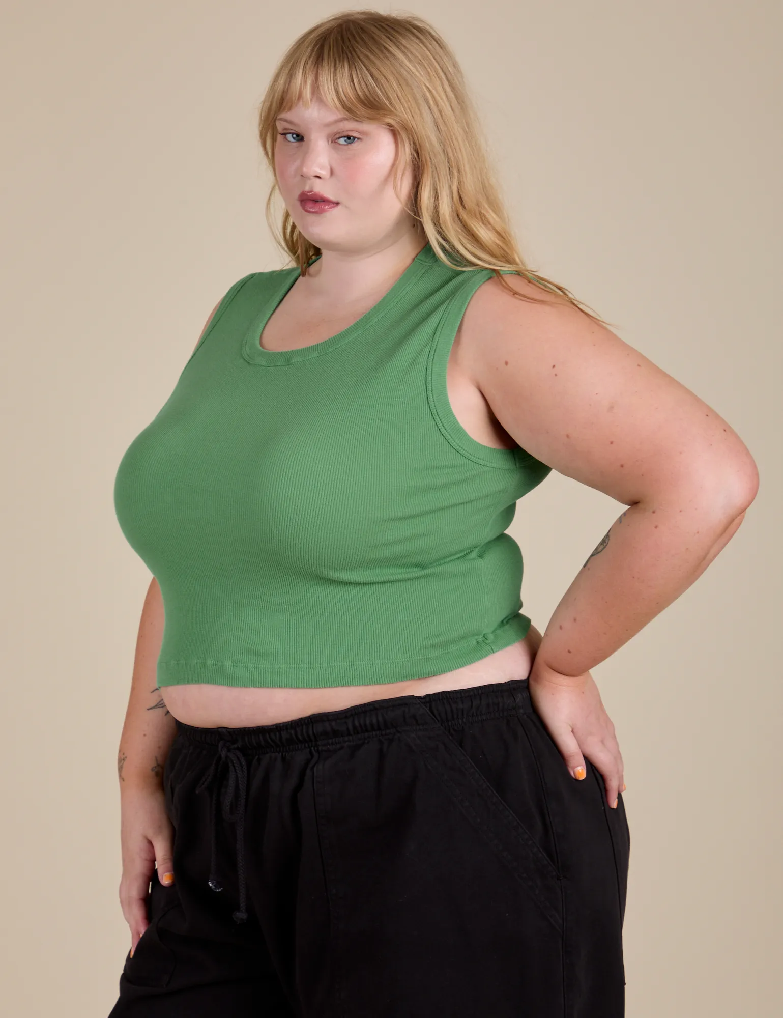 Muscle Tee - Seafoam Green sold by Big Bud Press product image thumbnail 5