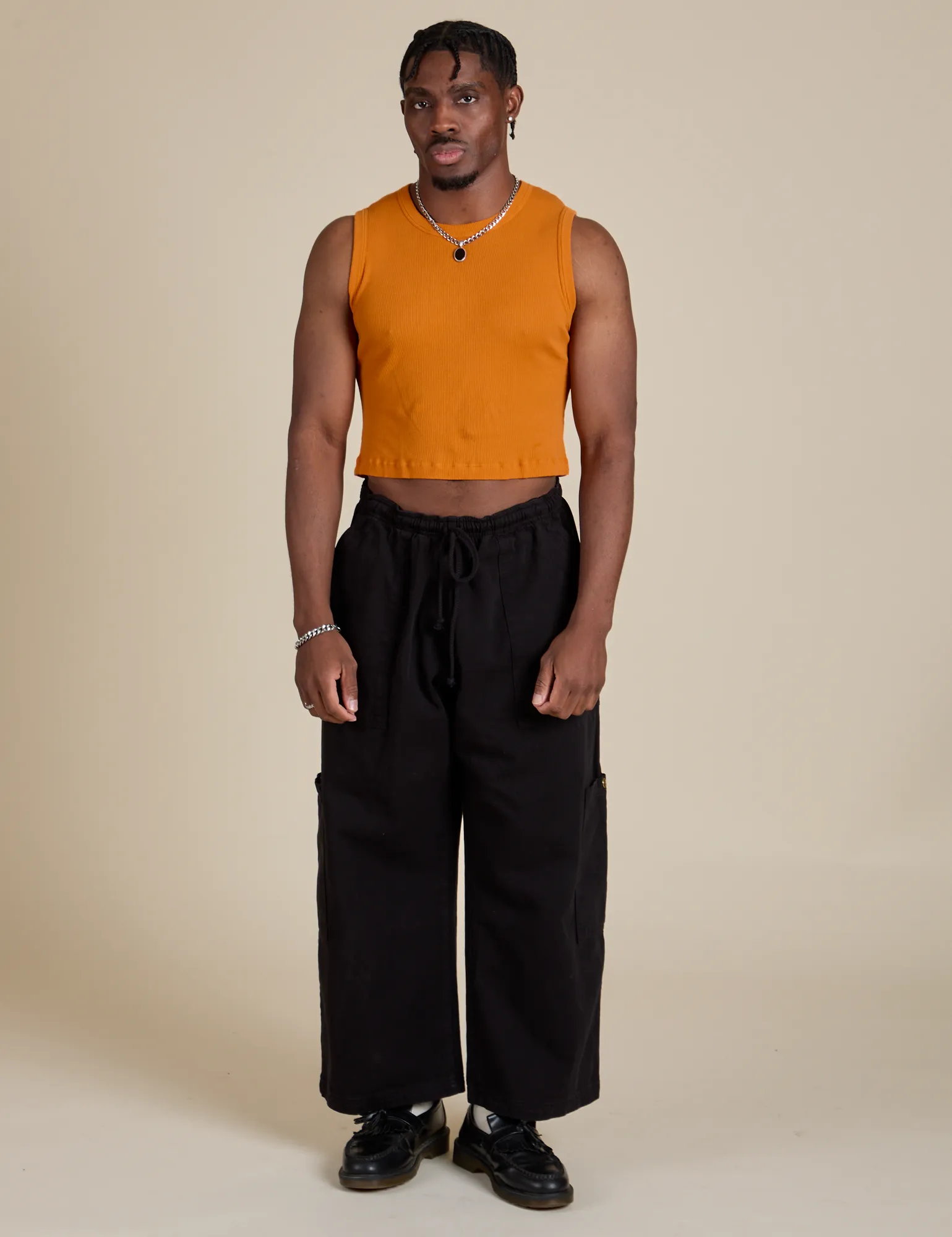 Muscle Tee - Creamsicle Orange sold by Big Bud Press product image thumbnail 5