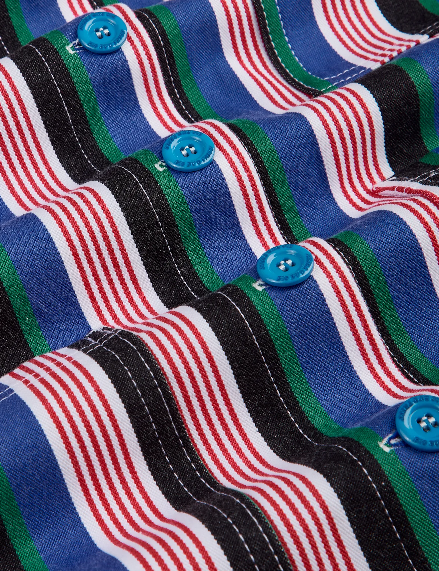 Stripe Work Jacket - Pacific Stripe sold by Big Bud Press product image thumbnail 2