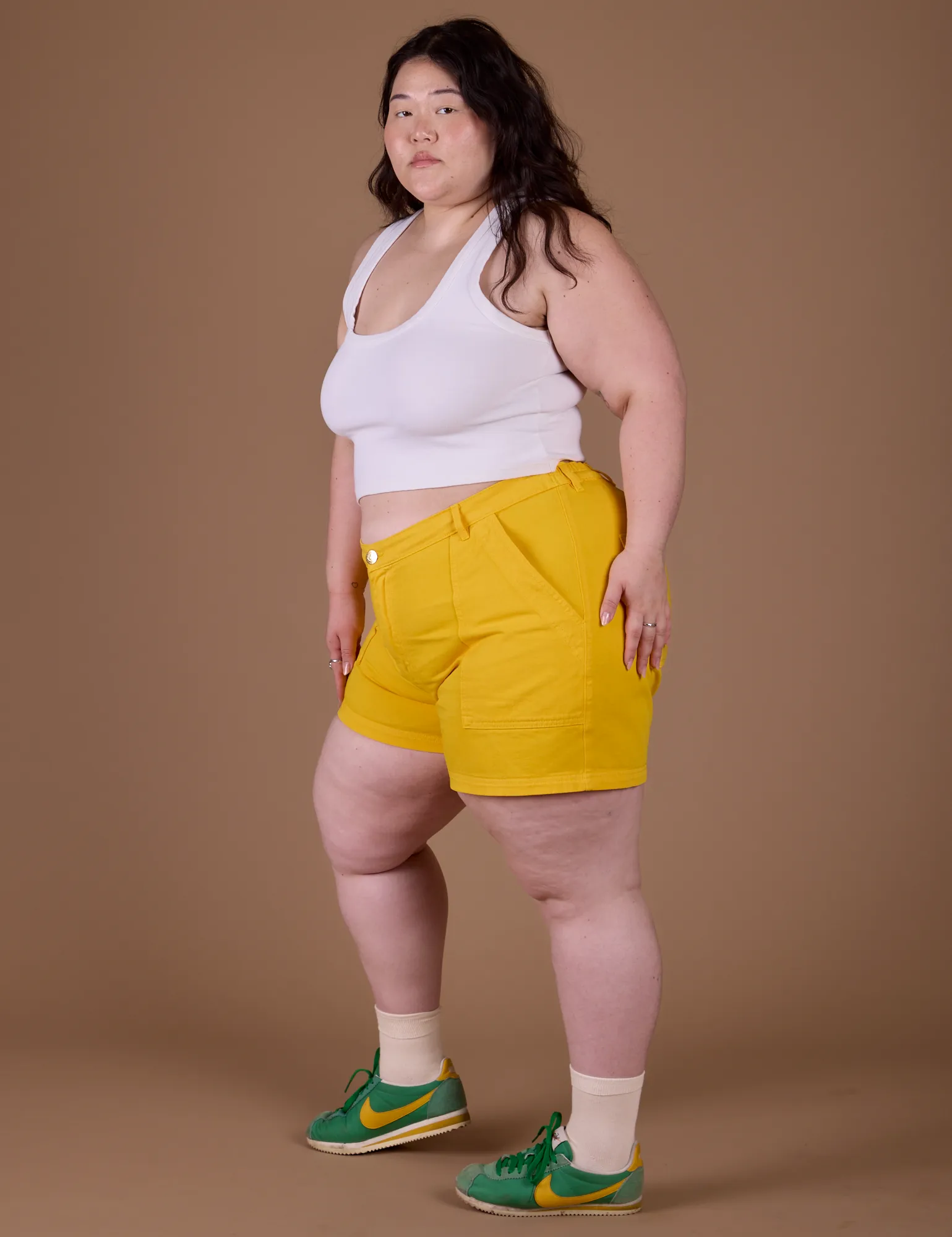 Classic Work Shorts - Sunshine Yellow sold by Big Bud Press product image thumbnail 2