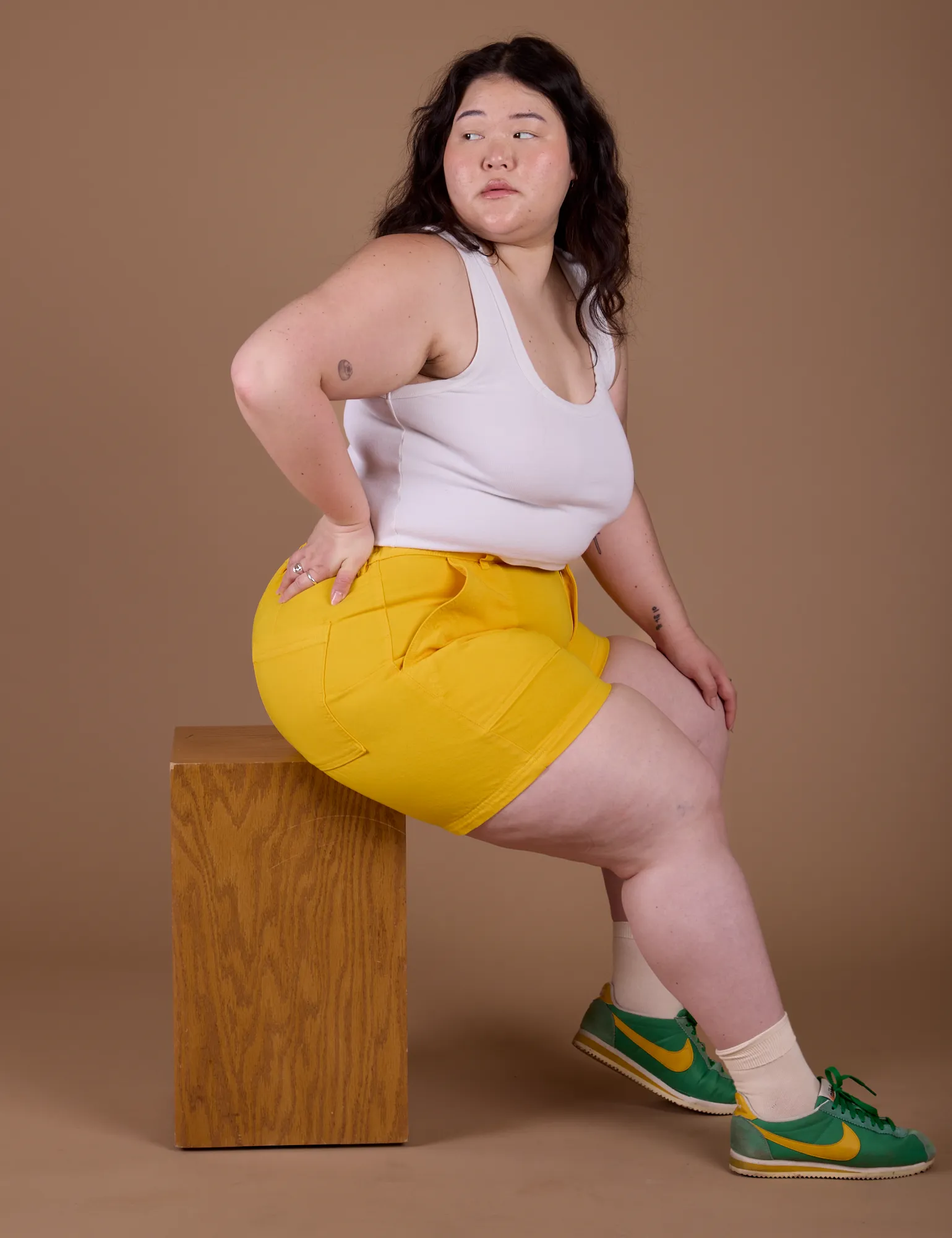 Classic Work Shorts - Sunshine Yellow sold by Big Bud Press product image thumbnail 5