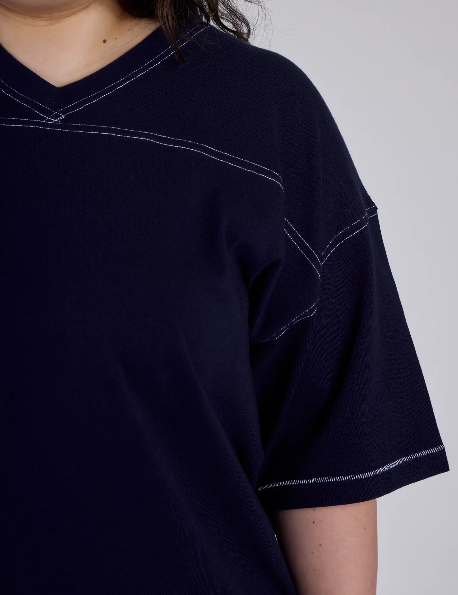 Burly Jersey - Navy sold by Big Bud Press product image thumbnail 4