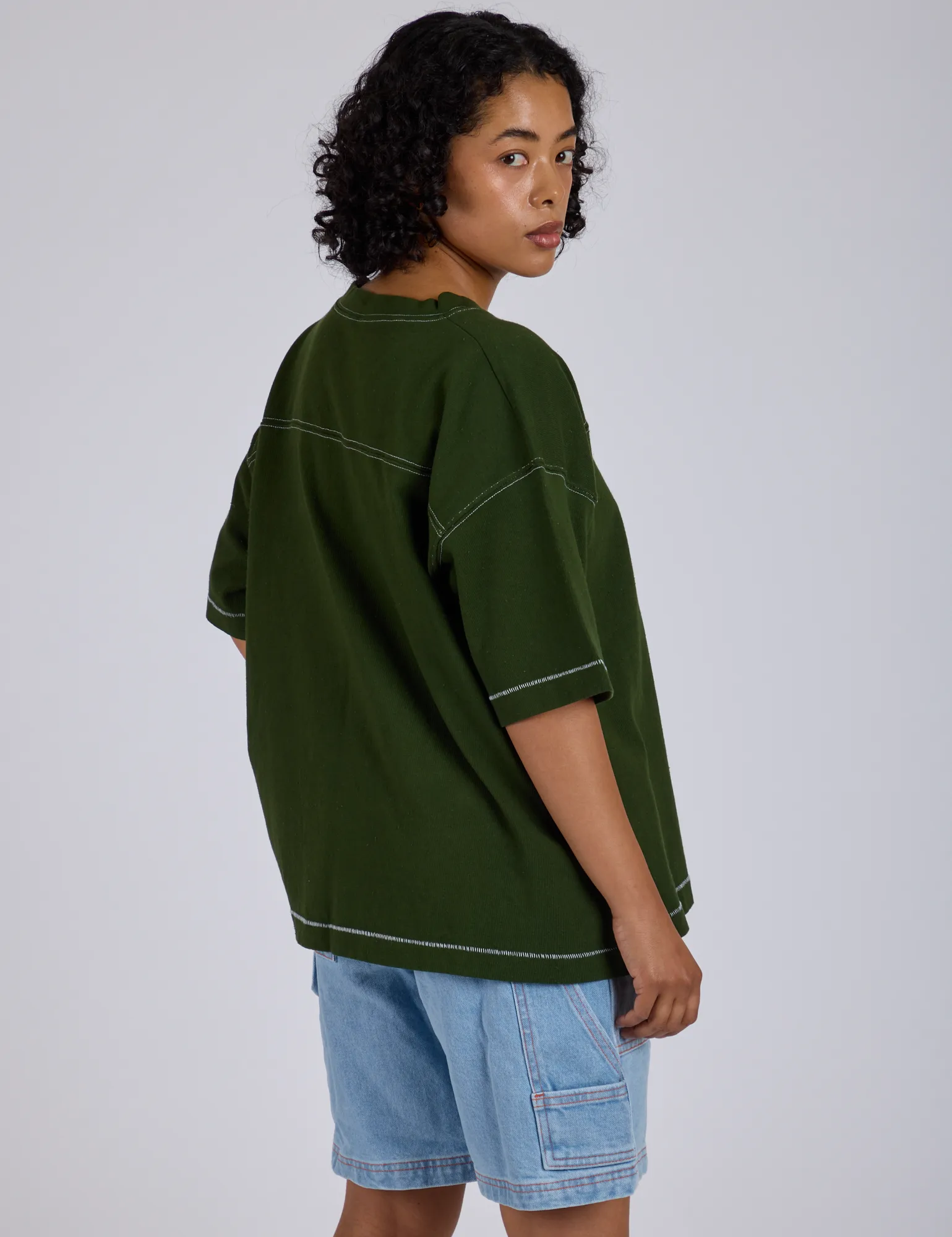 Burly Jersey - Evergreen sold by Big Bud Press product image thumbnail 5