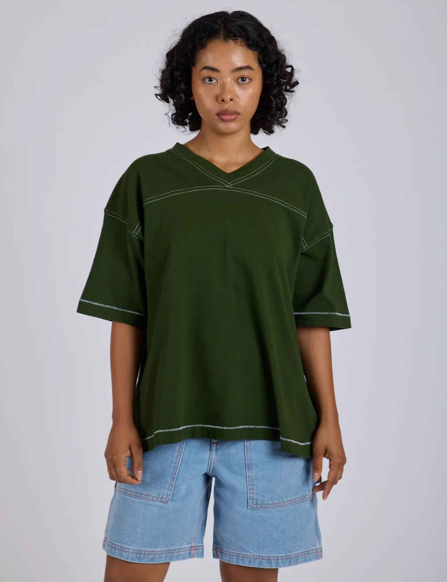 Burly Jersey - Evergreen sold by Big Bud Press