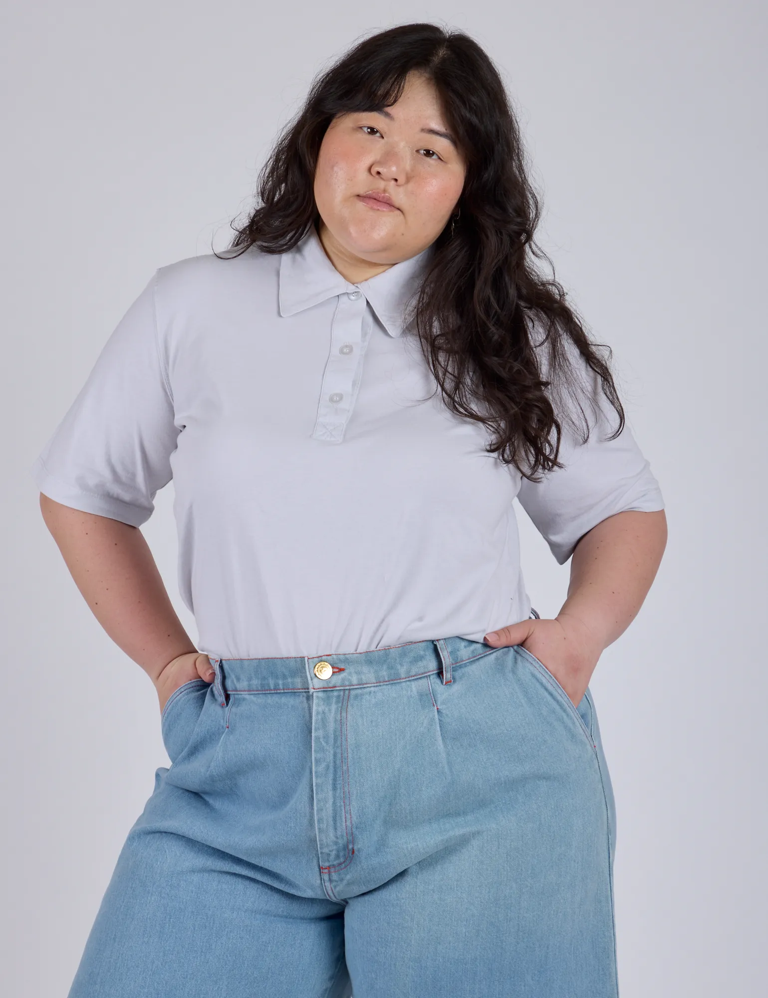 Classic Polo - Dishwater White sold by Big Bud Press product image thumbnail 4