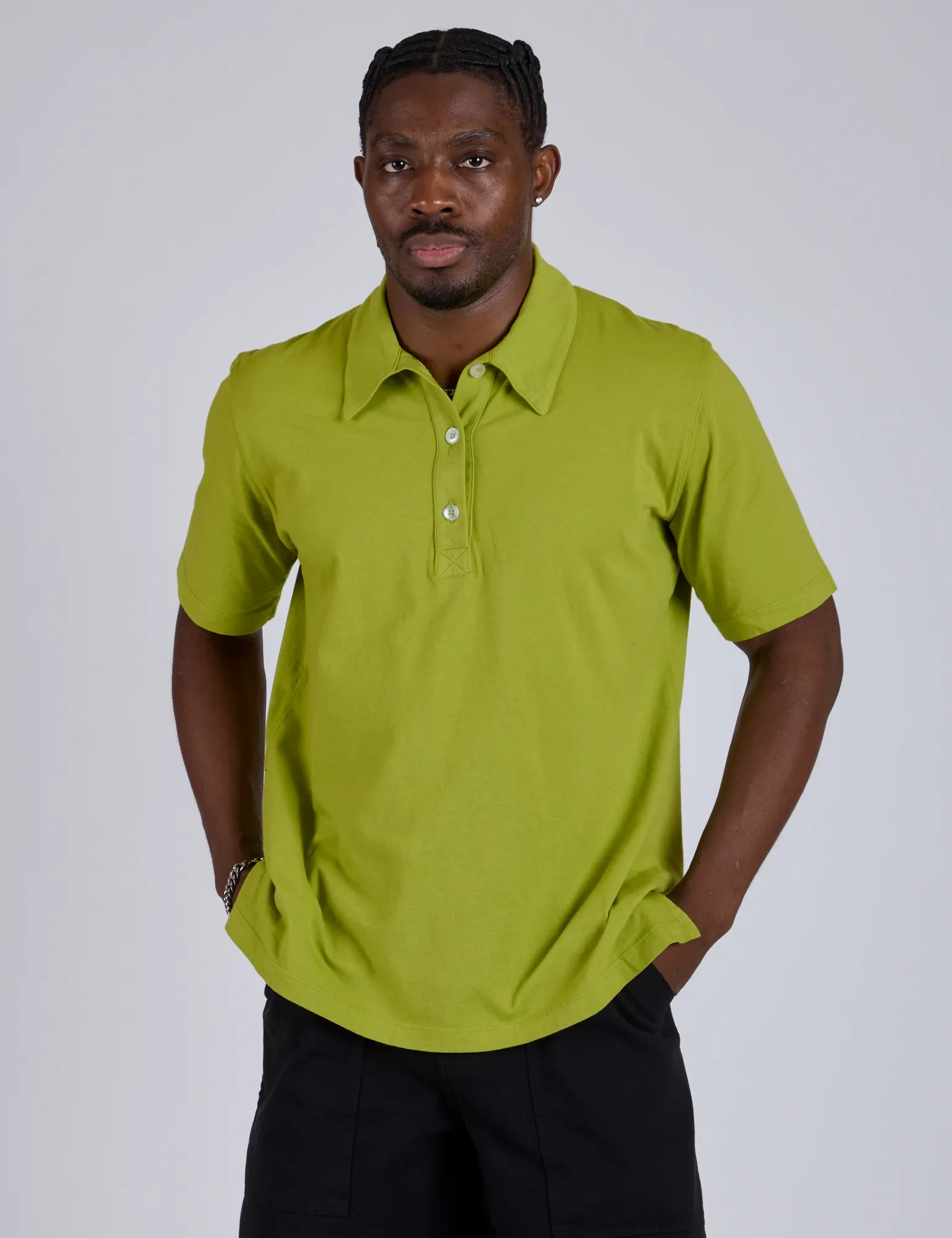 Classic Polo - Gross Green sold by Big Bud Press product image thumbnail 3