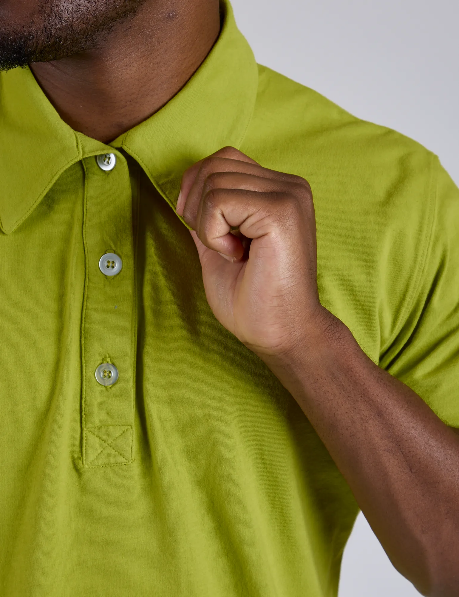Classic Polo - Gross Green sold by Big Bud Press product image thumbnail 4