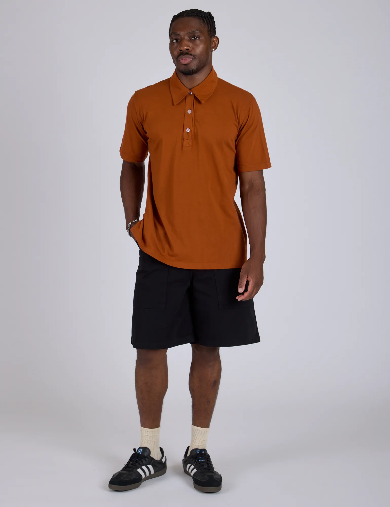 Classic Polo - Burnt Terracotta sold by Big Bud Press product image thumbnail 4