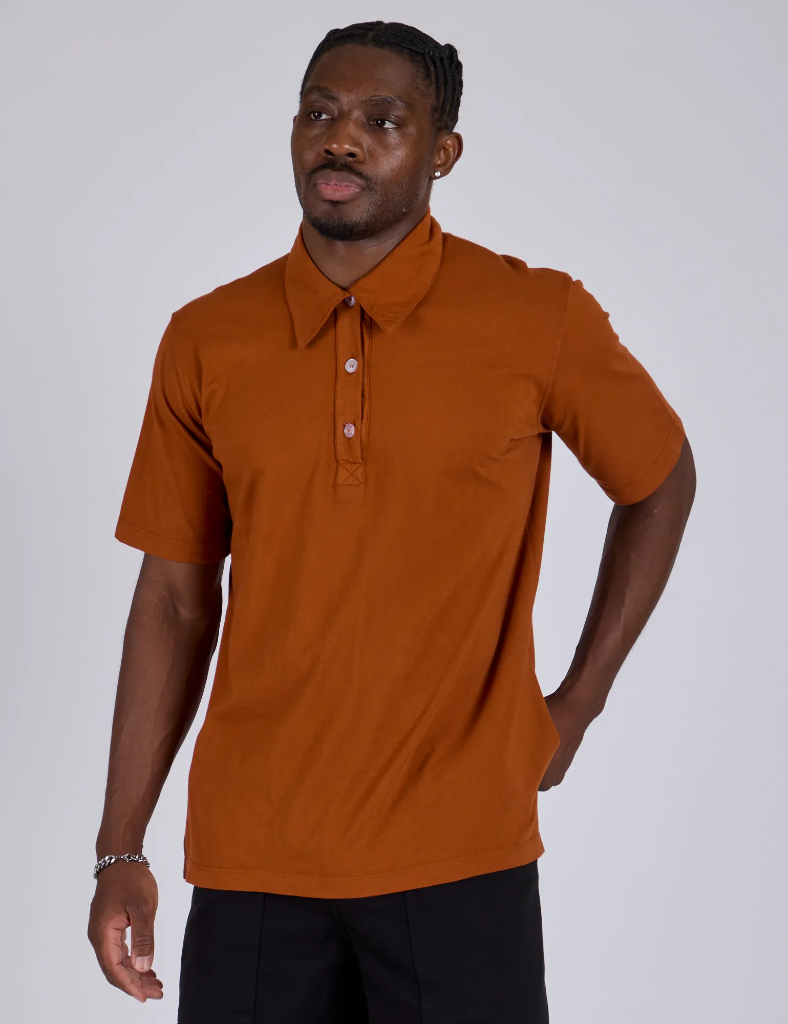 Classic Polo - Burnt Terracotta sold by Big Bud Press product image thumbnail 3