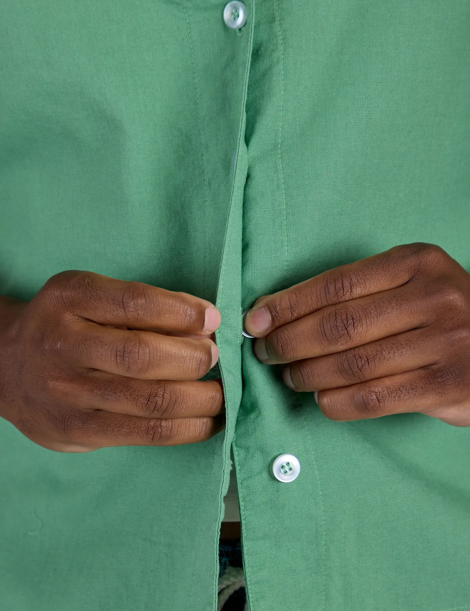 Pantry Button-Up - Seafoam Green *FINAL SALE* sold by Big Bud Press product image thumbnail 4