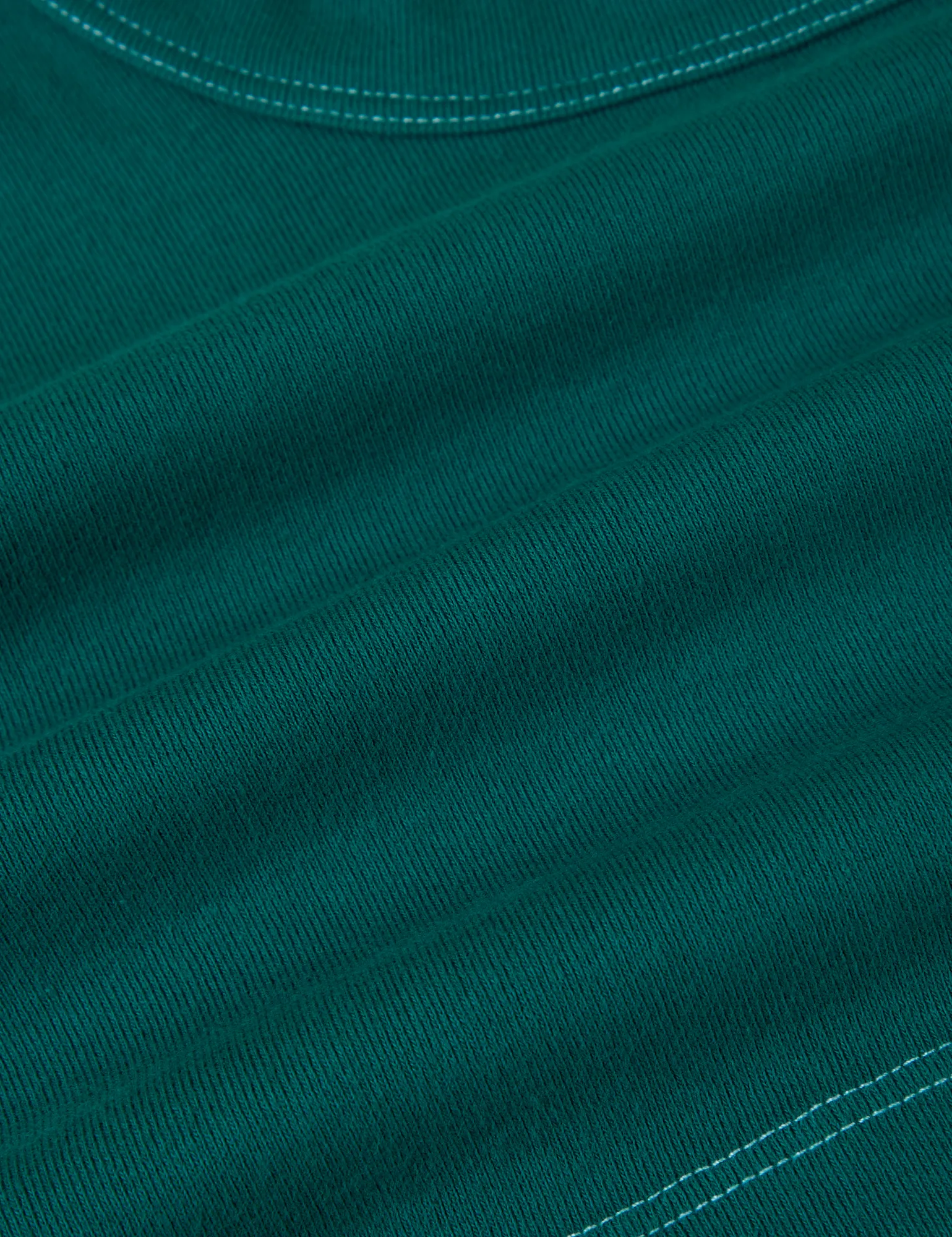 Contrast Stitch Mini Tank - Hunter Green *FINAL SALE* sold by Big Bud Press product image thumbnail 2