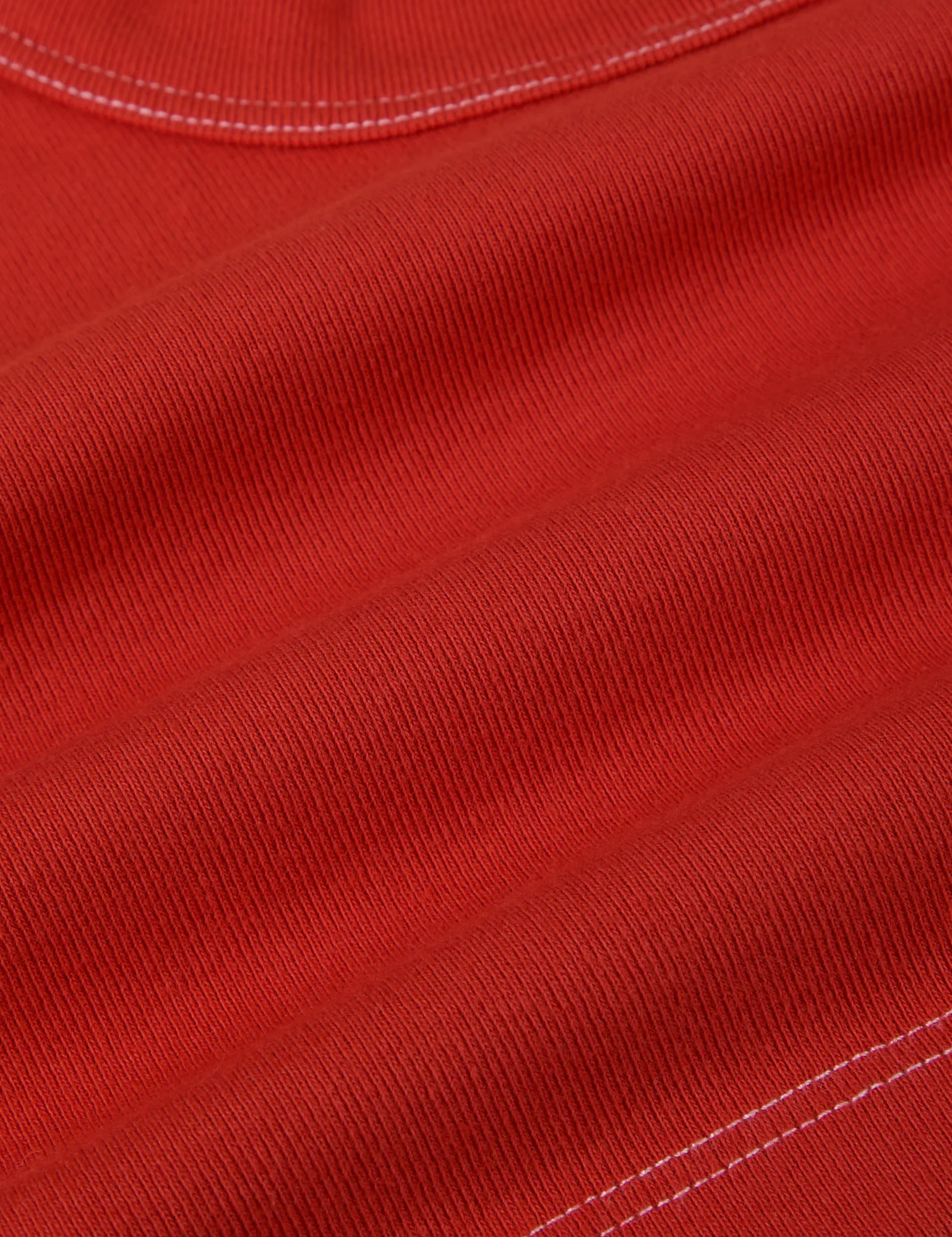 Contrast Stitch Mini Tank - Mustang Red *FINAL SALE* sold by Big Bud Press product image thumbnail 2