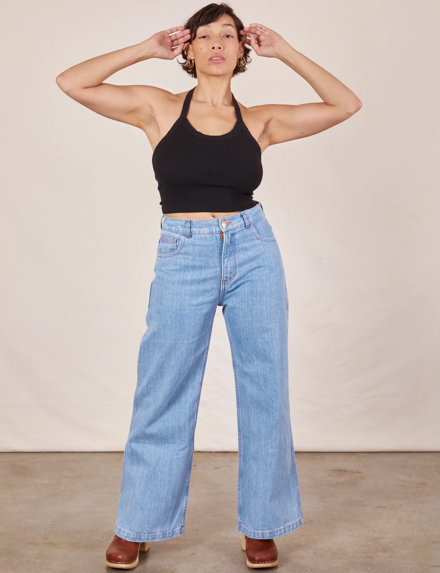 Halter Top - Basic Black sold by Big Bud Press product image thumbnail 3