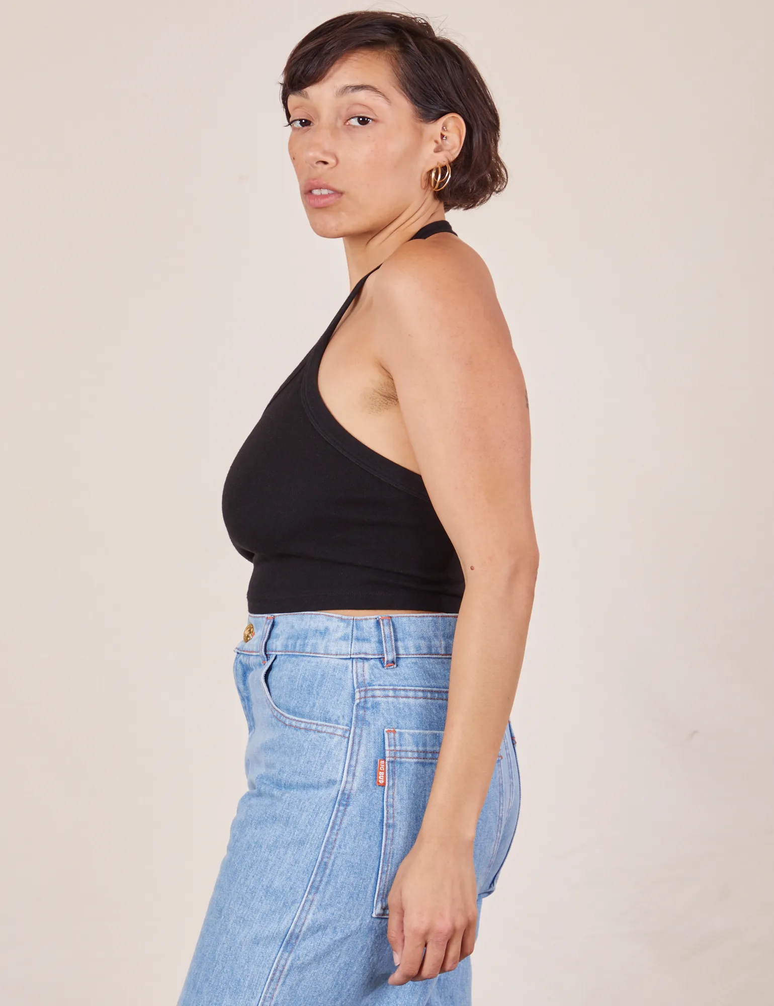 Halter Top - Basic Black sold by Big Bud Press product image thumbnail 5