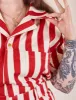 Cherry Stripe Jumpsuit *FINAL SALE* sold by Big Bud Press