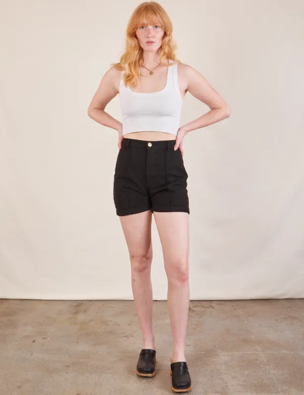 Western Shorts - Basic Black sold by Big Bud Press