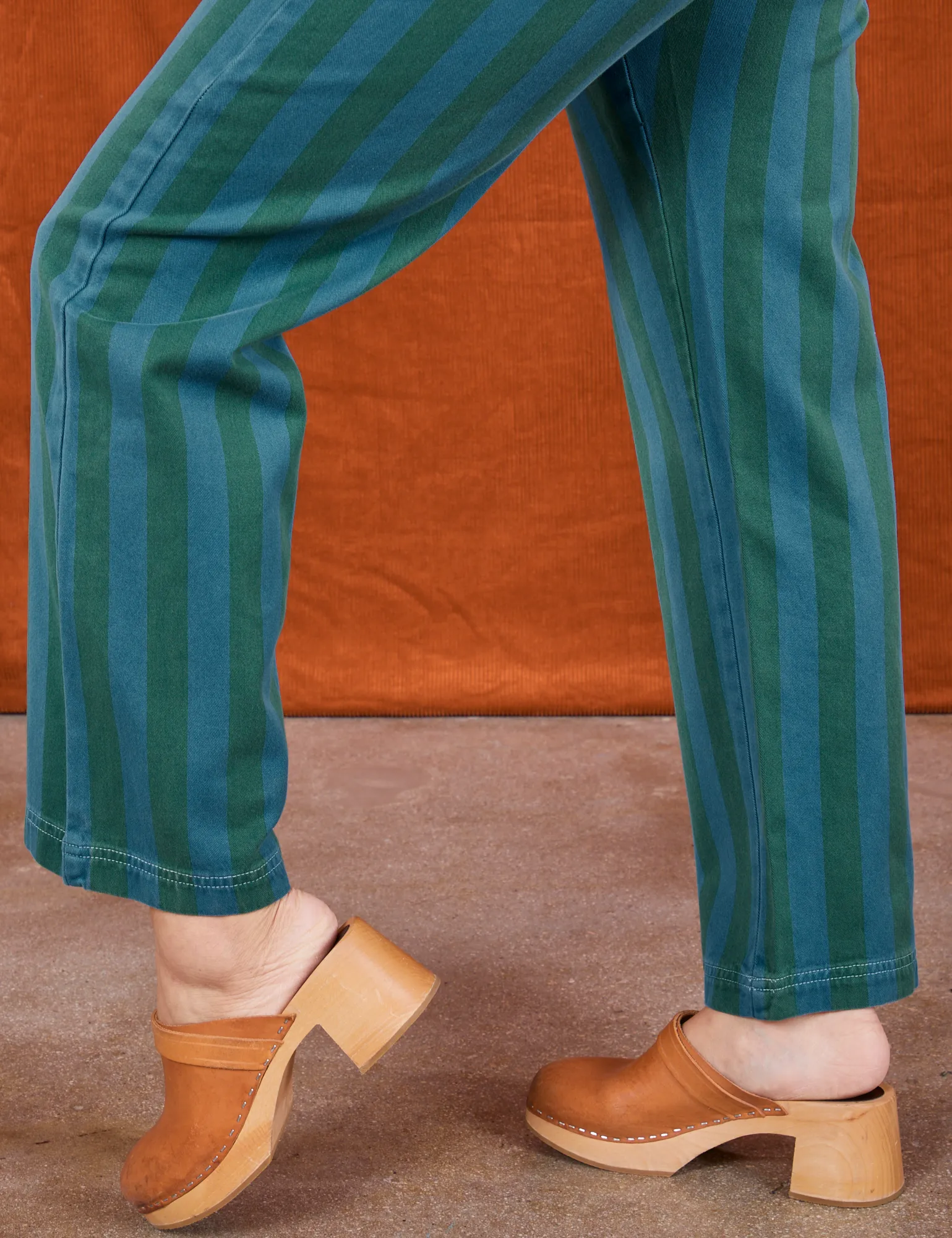Overdye Stripe Work Pants - Blue/Green sold by Big Bud Press product image thumbnail 5