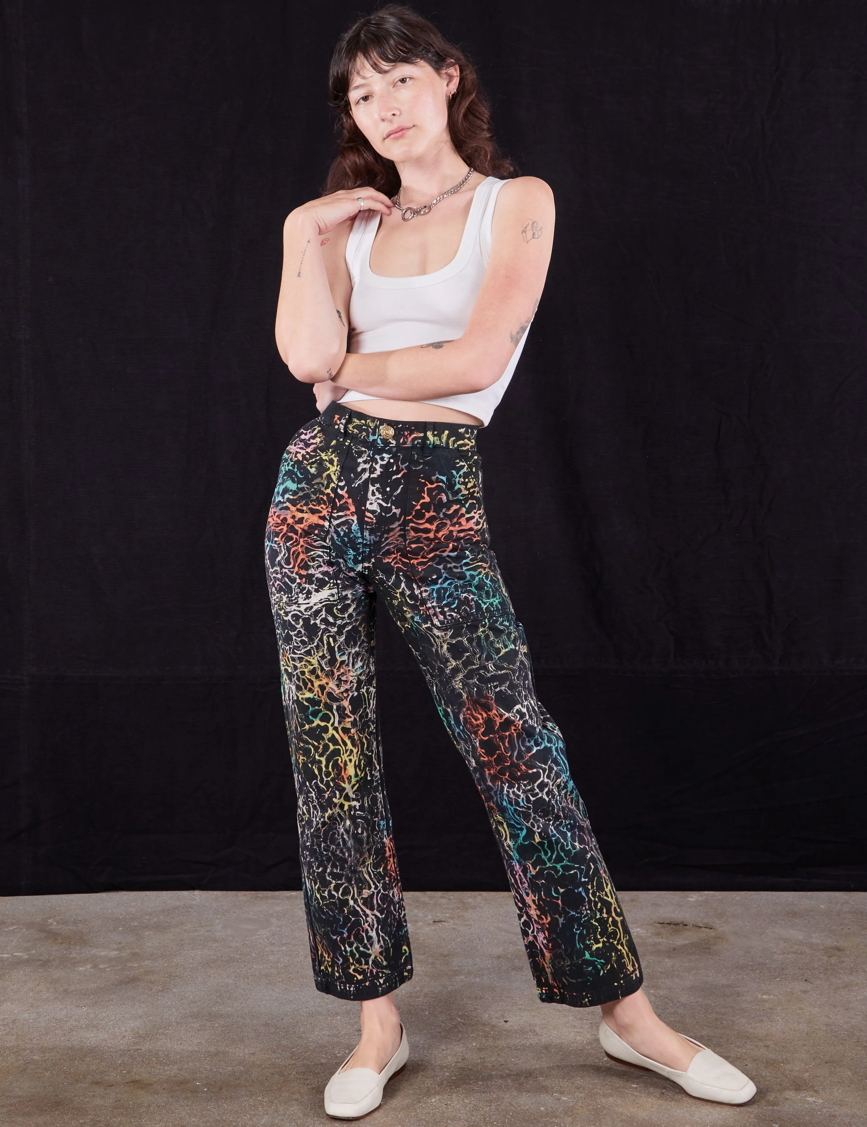Wavy Dye Work Pants sold by Big Bud Press product image thumbnail 3
