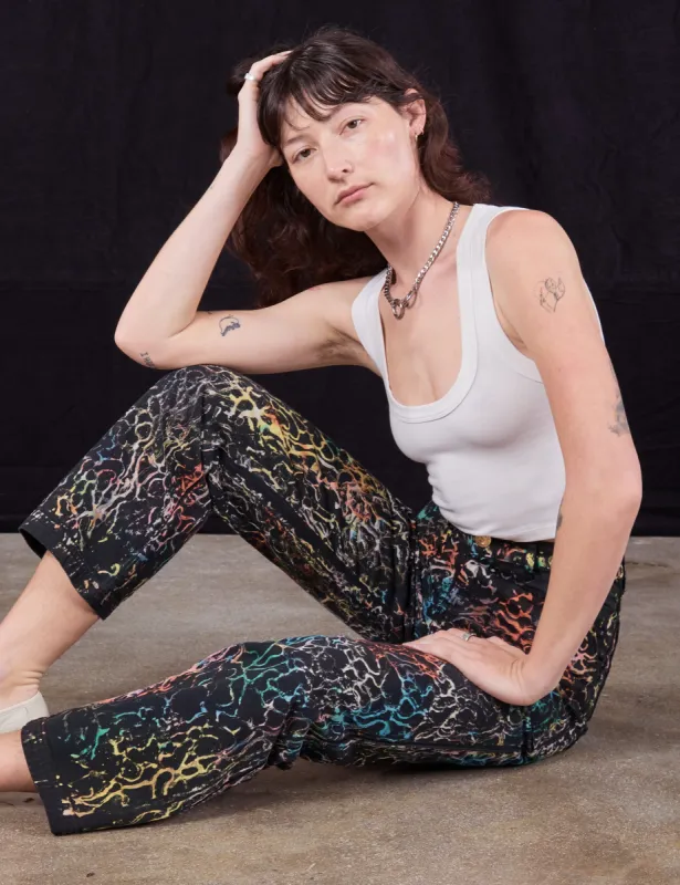 Wavy Dye Work Pants sold by Big Bud Press