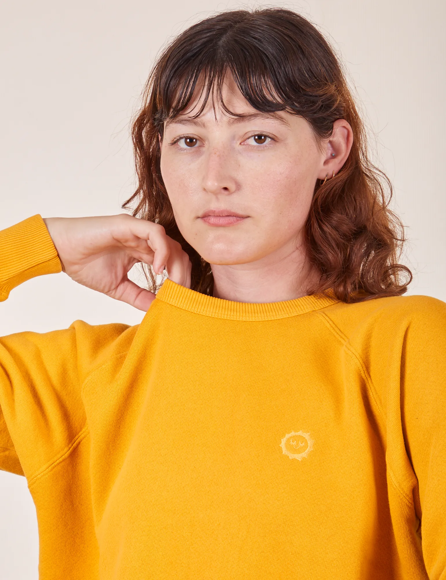 Heavyweight Crew - Mustard Yellow *FINAL SALE* sold by Big Bud Press product image thumbnail 4