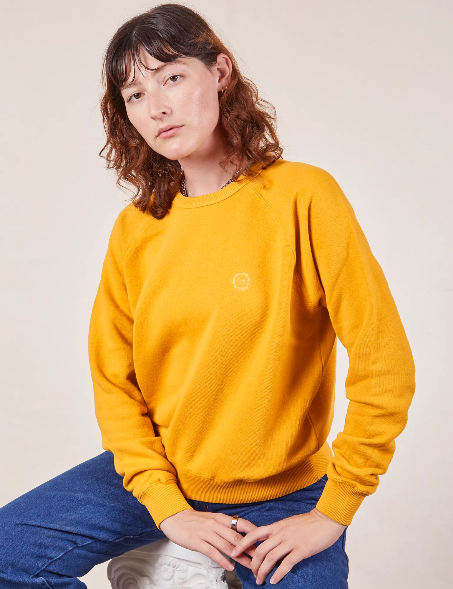 Heavyweight Crew - Mustard Yellow *FINAL SALE* sold by Big Bud Press