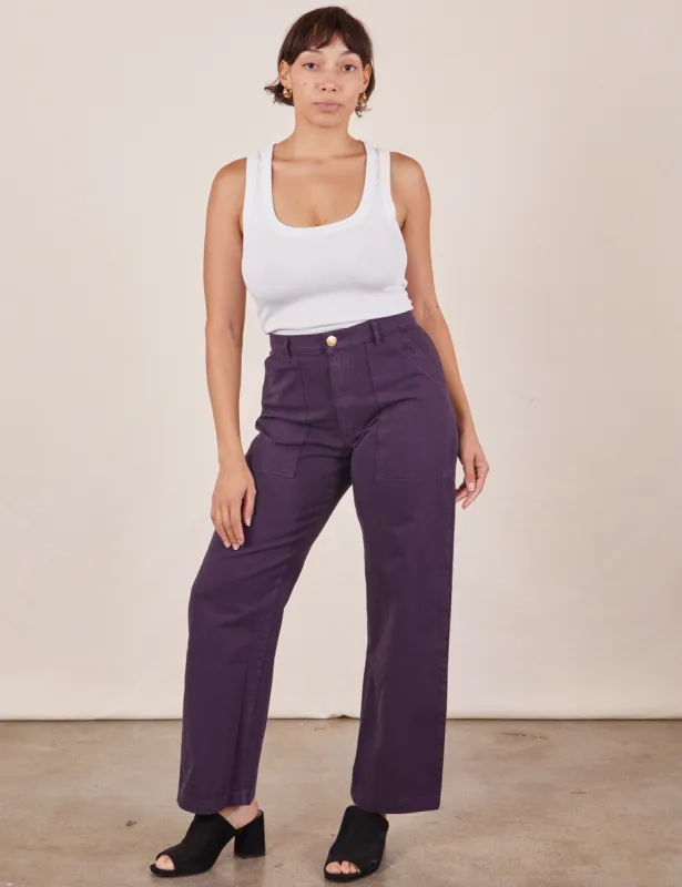 Work Pants - Nebula Purple *FINAL SALE* sold by Big Bud Press