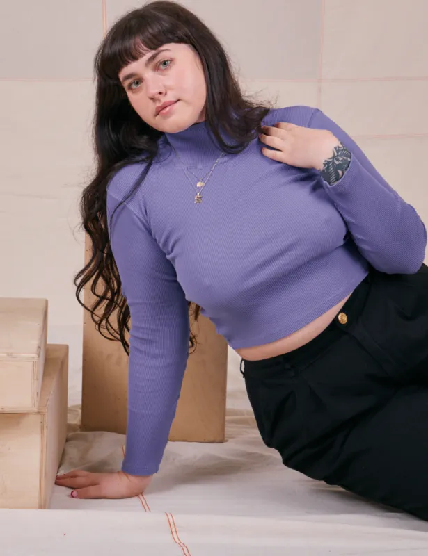 Essential Turtleneck - Faded Grape *FINAL SALE* sold by Big Bud Press