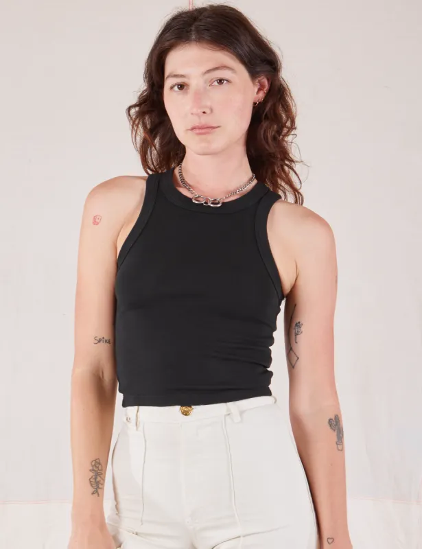 Racerback Tank - Basic Black sold by Big Bud Press