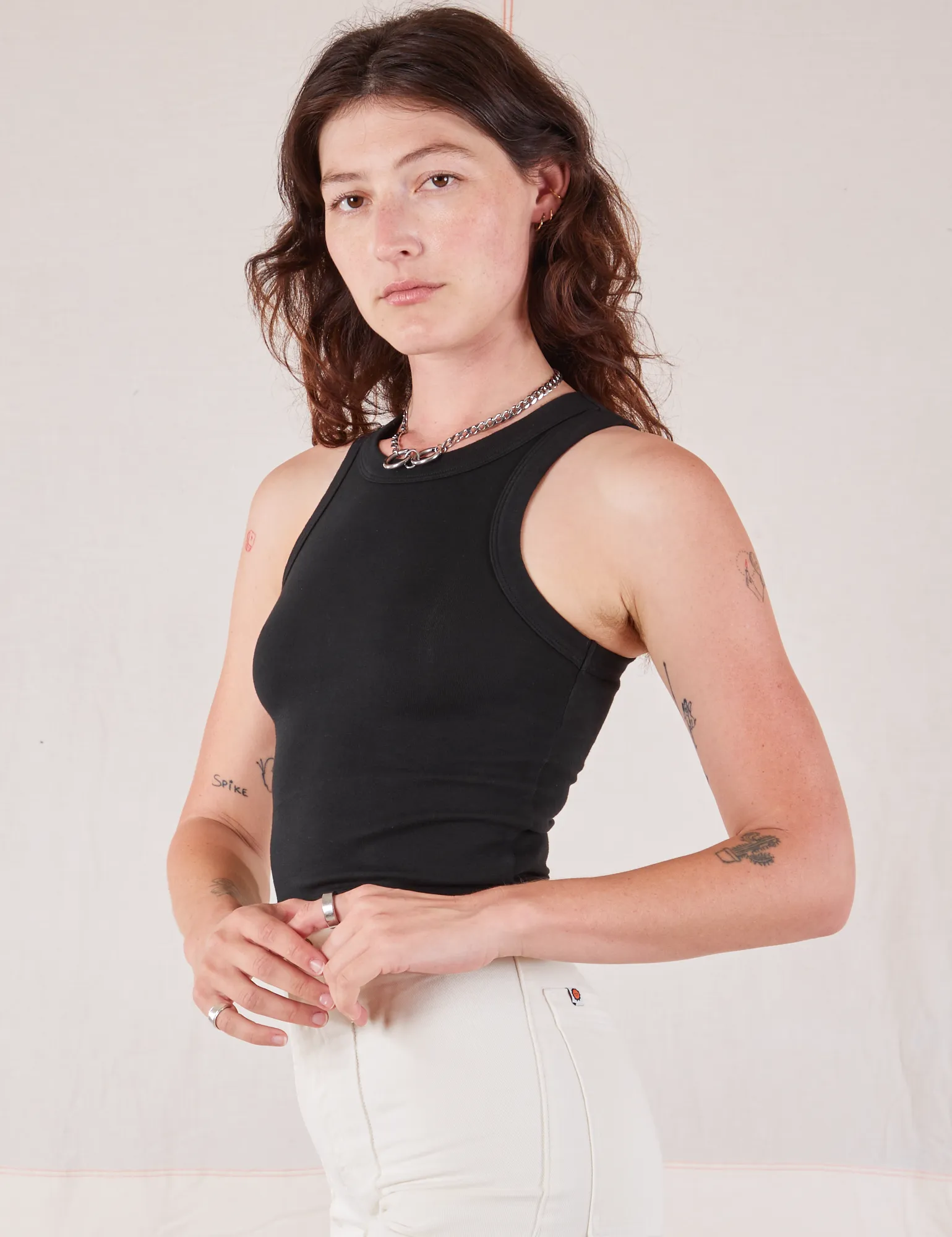 Racerback Tank - Basic Black sold by Big Bud Press product image thumbnail 5