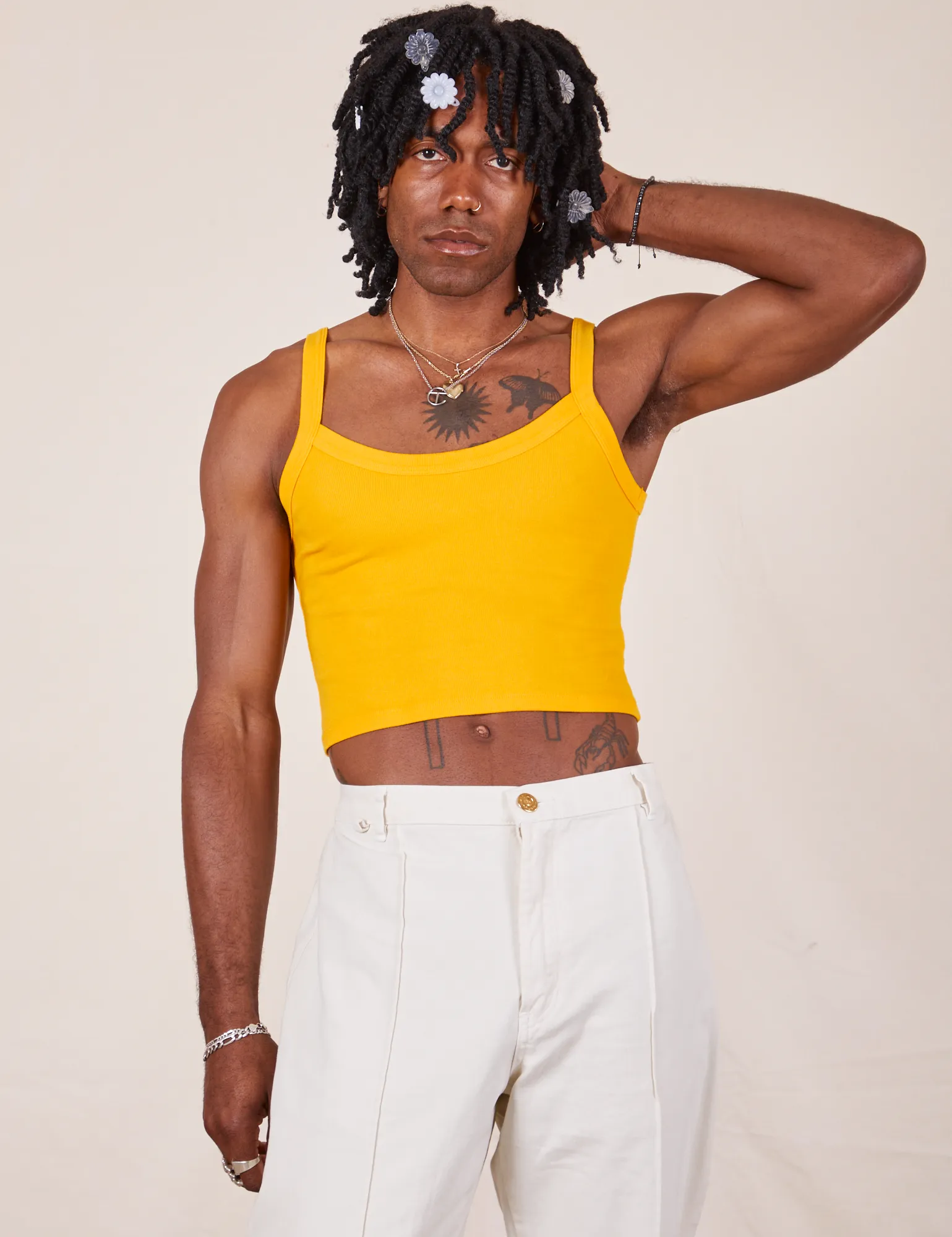 Cropped Cami - Sunshine Yellow sold by Big Bud Press