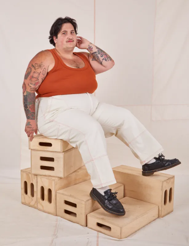 Carpenter Jeans - Vintage Tee Off-White sold by Big Bud Press