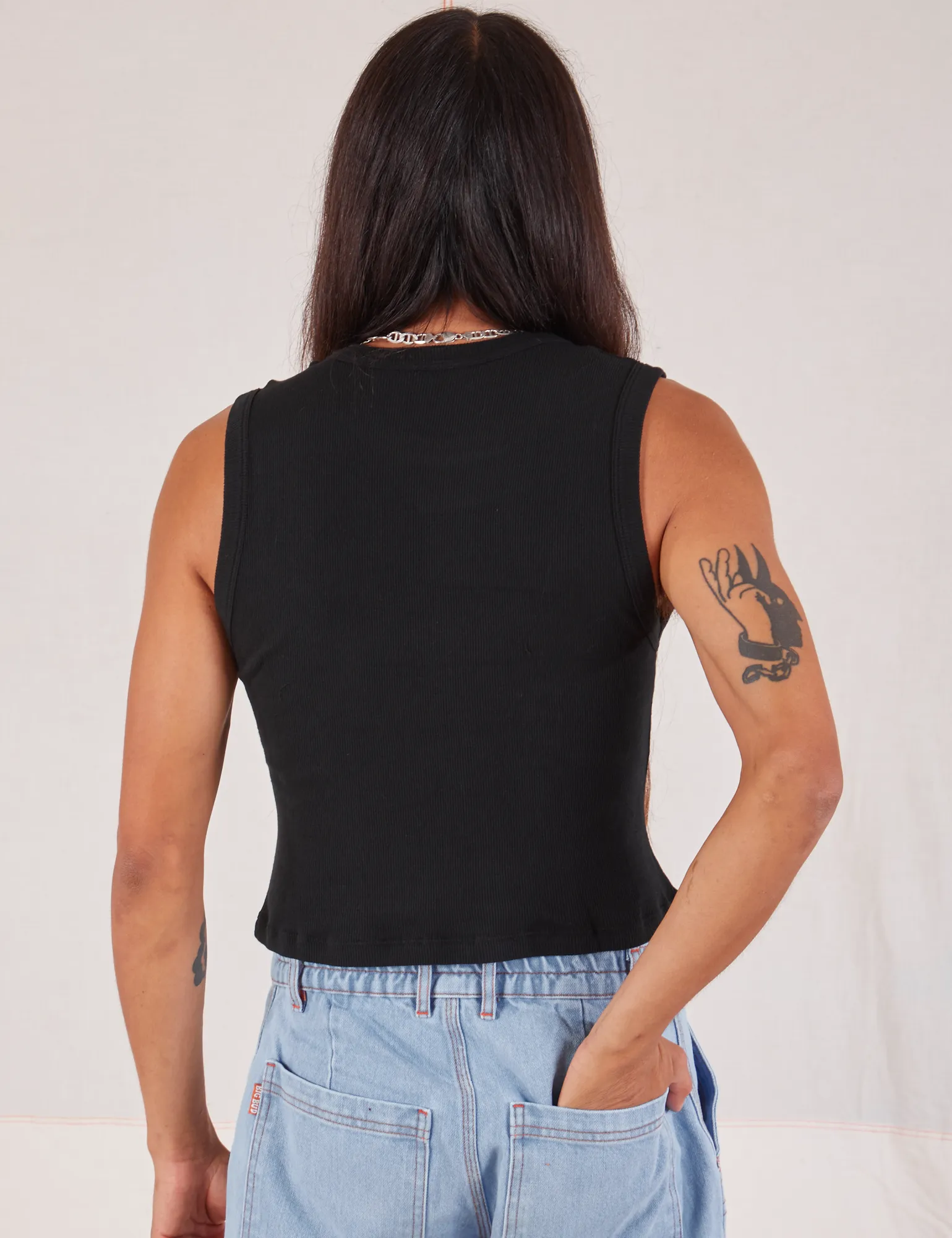 Muscle Tee - Basic Black sold by Big Bud Press product image thumbnail 5