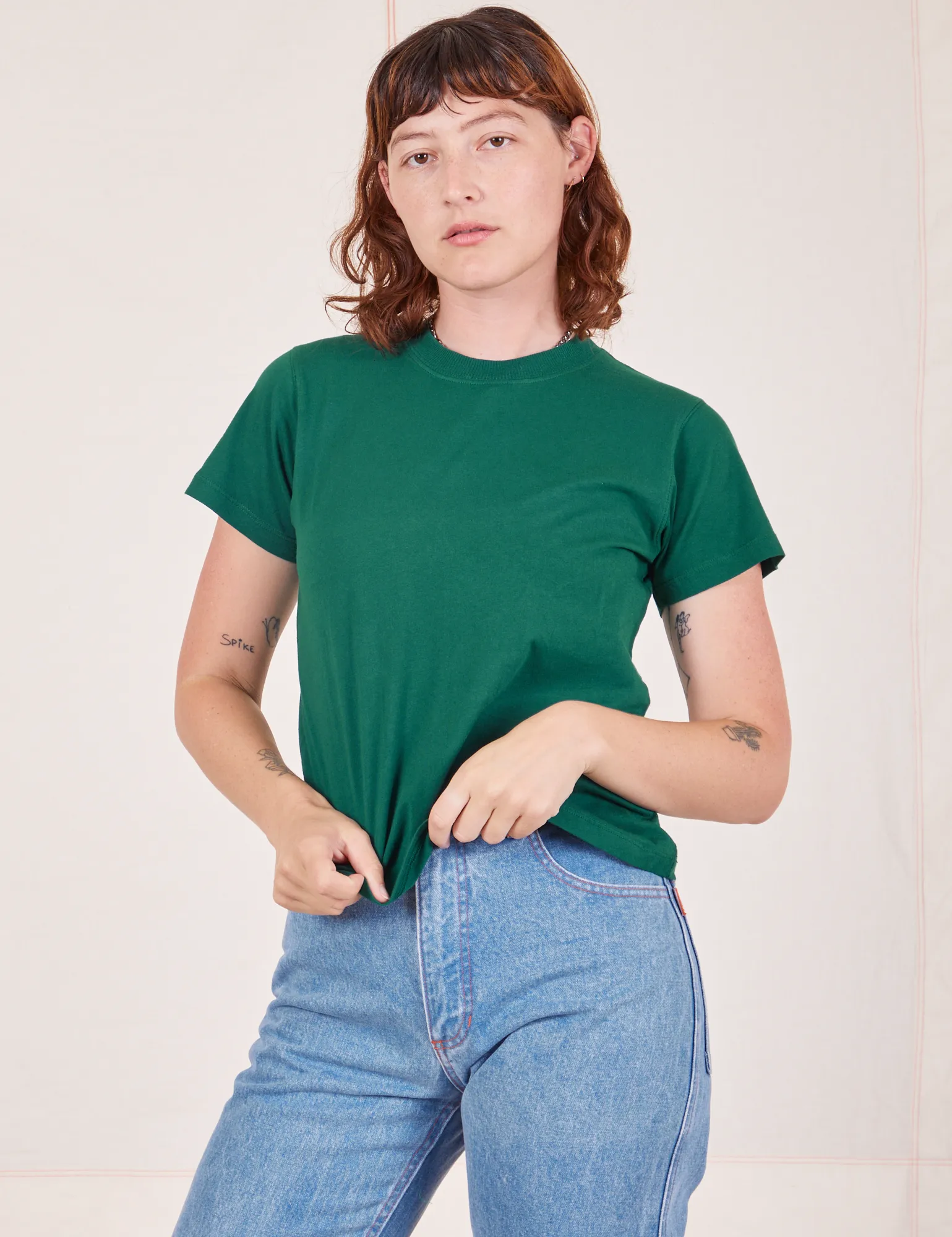 The Organic Vintage Tee - Hunter Green *FINAL SALE* sold by Big Bud Press